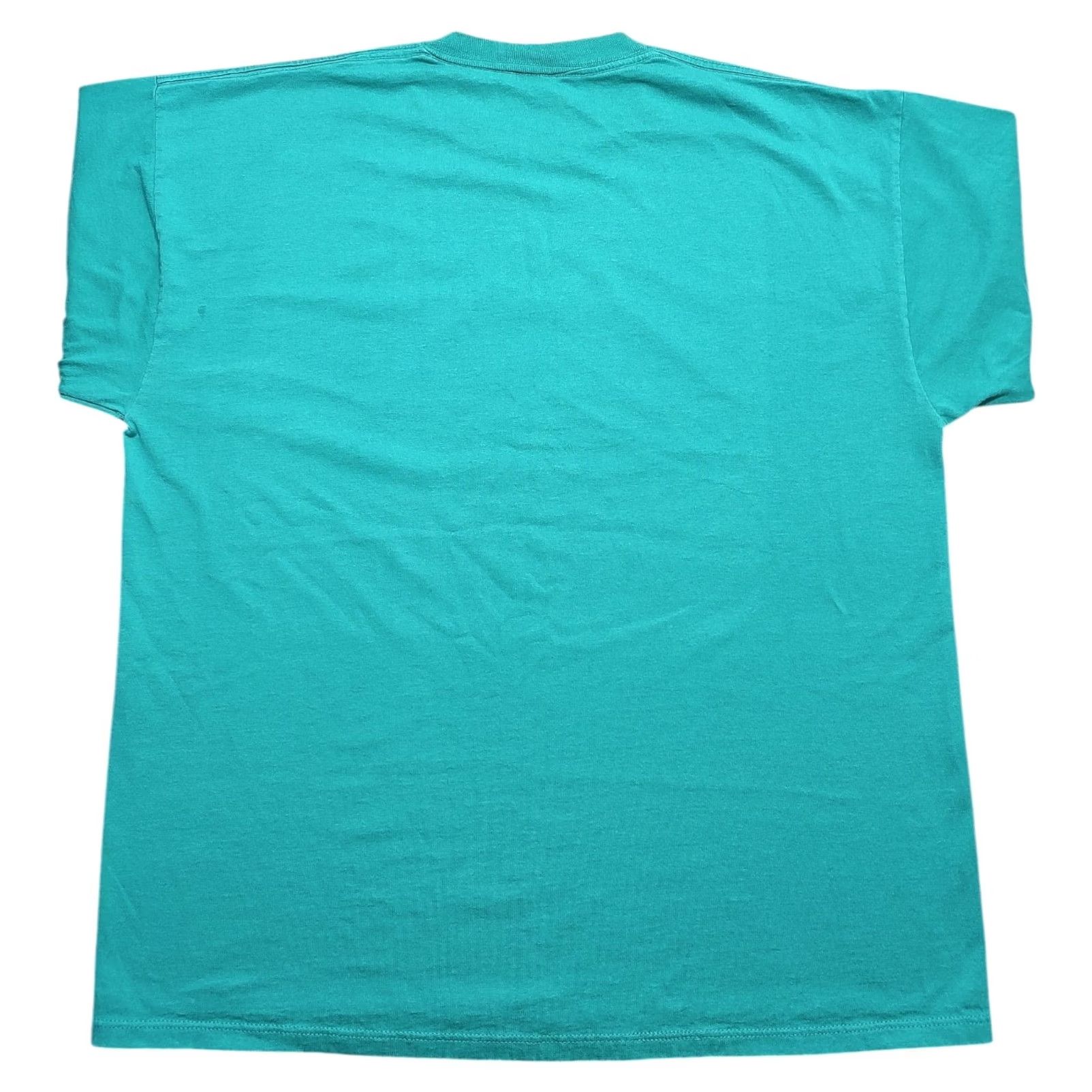 Jerzees VINTAGE Minnesota Tee Mens XL Teal Green Nature Animal Loon Ducks Logo USA 50/50 Jerzees Tee Size US XL / EU 56 / 4 - 2 Thumbnail