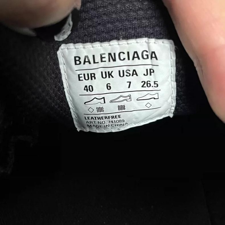 Balenciaga Balenciaga Black Low Top Dad Sneakers Size 40-2505 Size US 7.5 / EU 40-41 - 4 Thumbnail