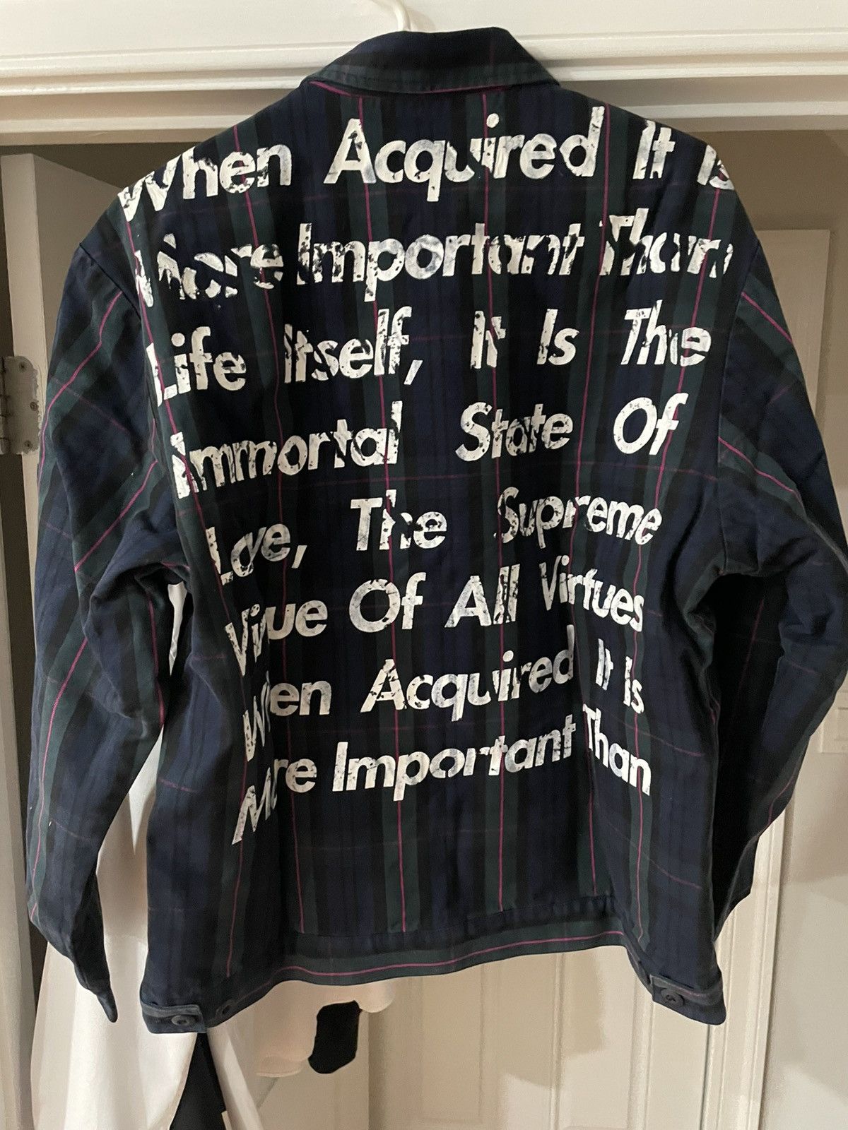Comme des Garcons × Junya Watanabe × Supreme Supreme collab x Junya Watanabe Comme des Garçons Size US M / EU 48-50 / 2 - 2 Thumbnail
