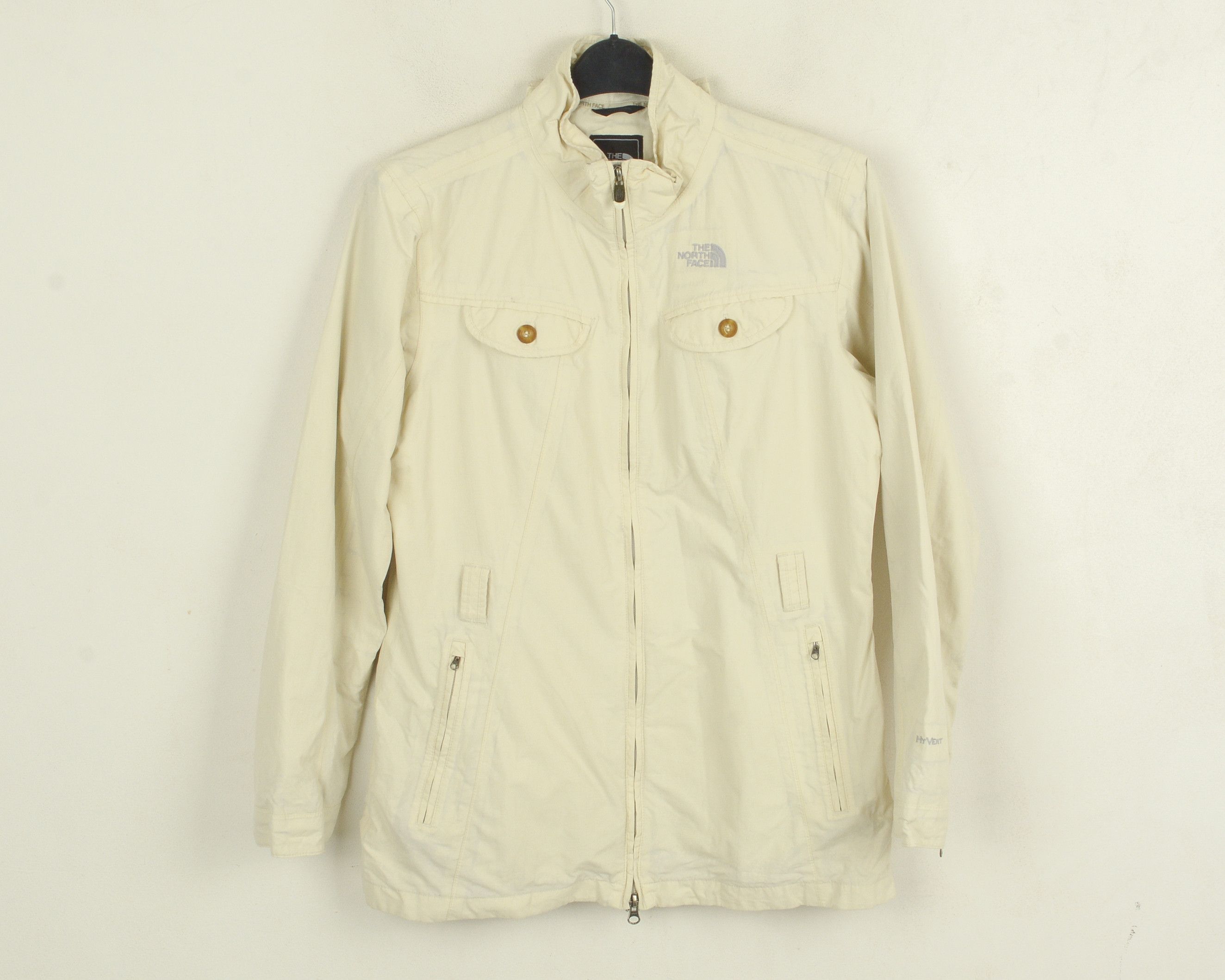 The North Face Hyvent Rain Coat L Jacket UK 16 Women's US 12 Nylon EU 44 Size L / US 10 / IT 46 - 1 Thumbnail