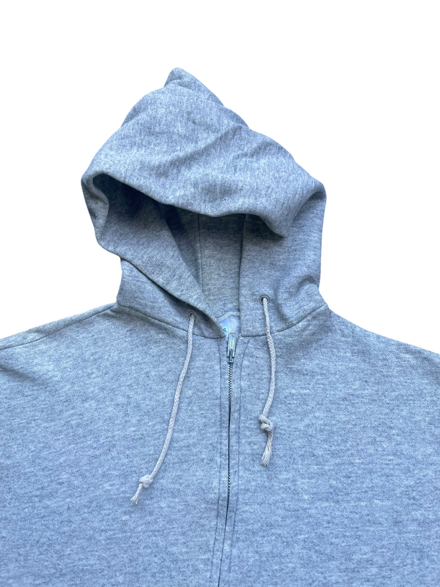 Hanes Vintage 80's Hanes Zipper Hoodie Size US L / EU 52-54 / 3 - 3 Thumbnail