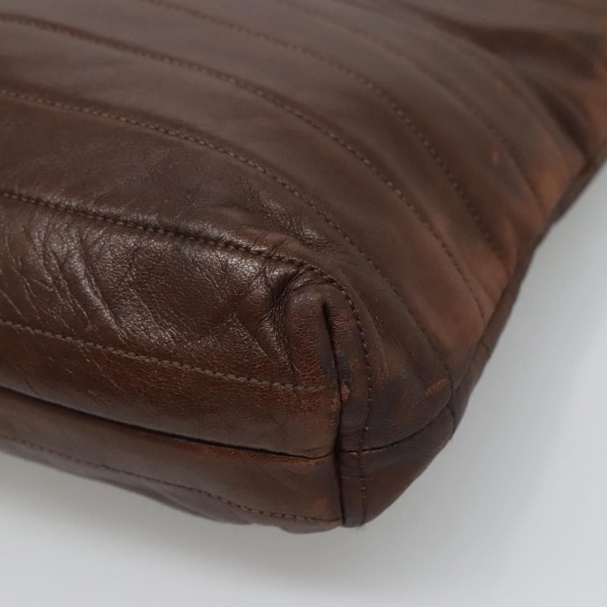 Gucci GUCCI Tote Bag Leather Brown Size ONE SIZE - 10 Thumbnail