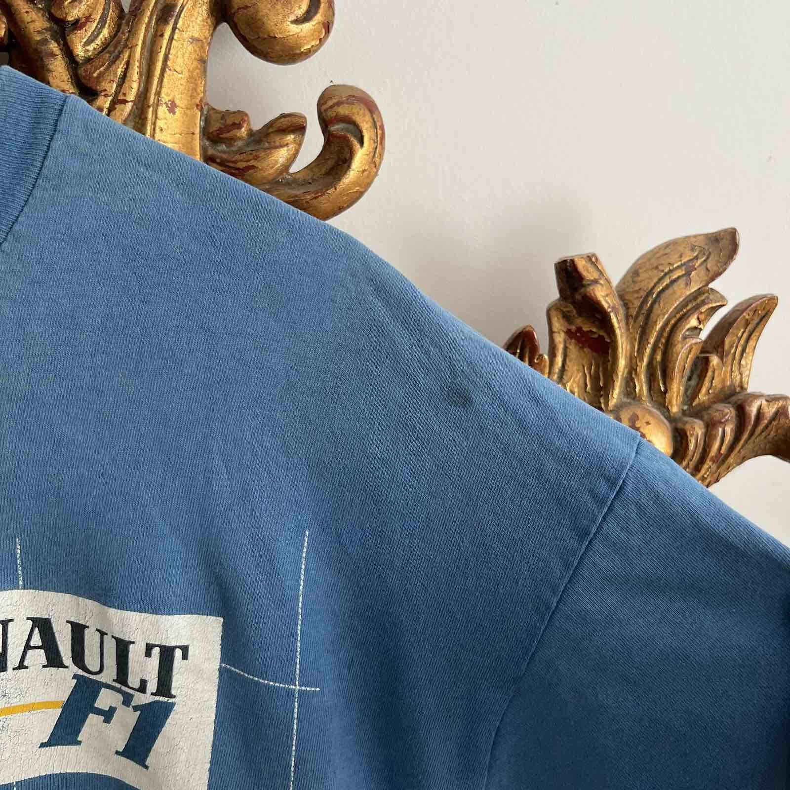 Formula 1 Formula 1 × Vintage Vintage 90's Renault Formula1 T-Shirt Size US XL / EU 56 / 4 - 5 Thumbnail