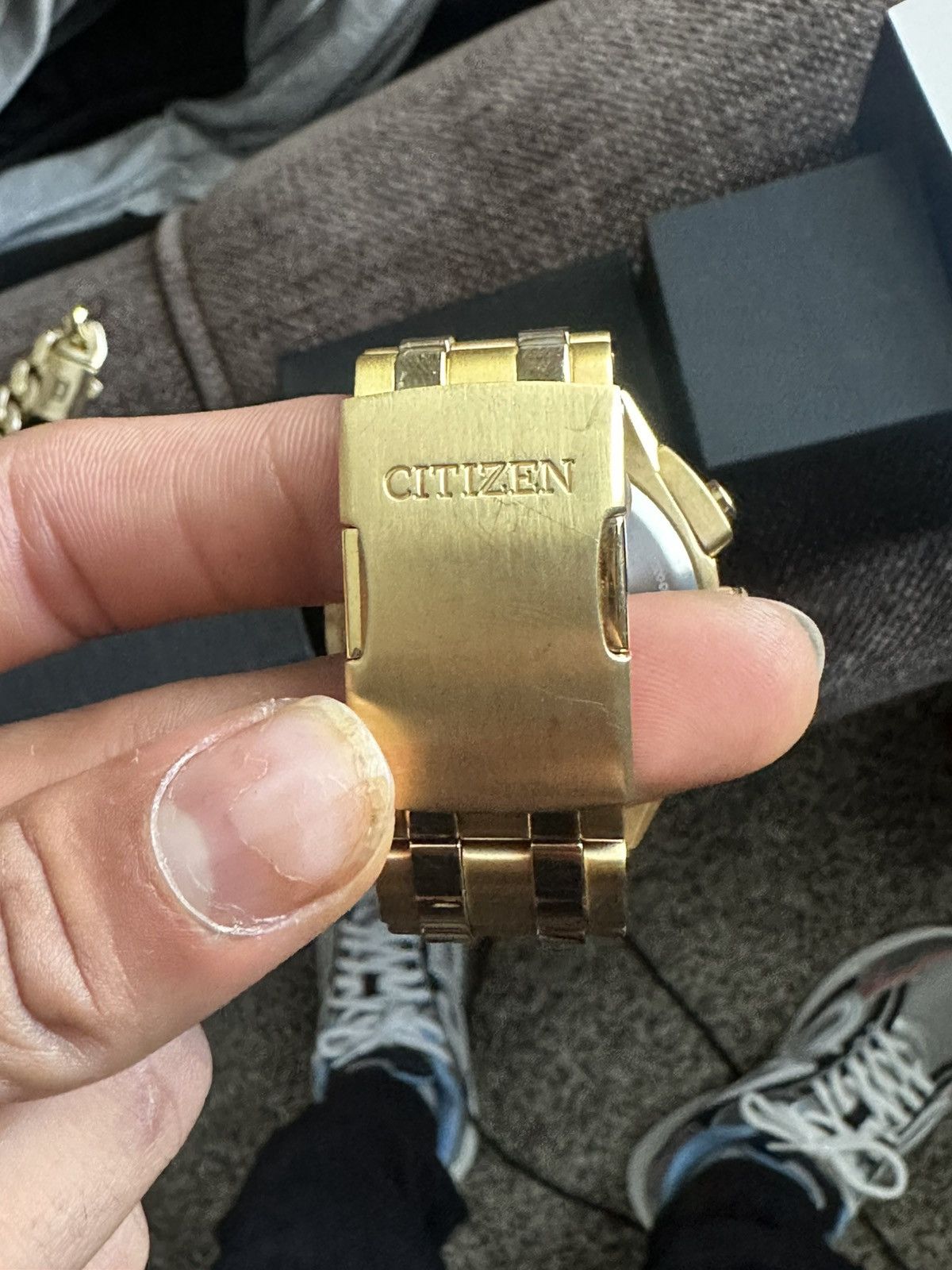 Citizen Citizen gold watch green face Size ONE SIZE - 2 Thumbnail