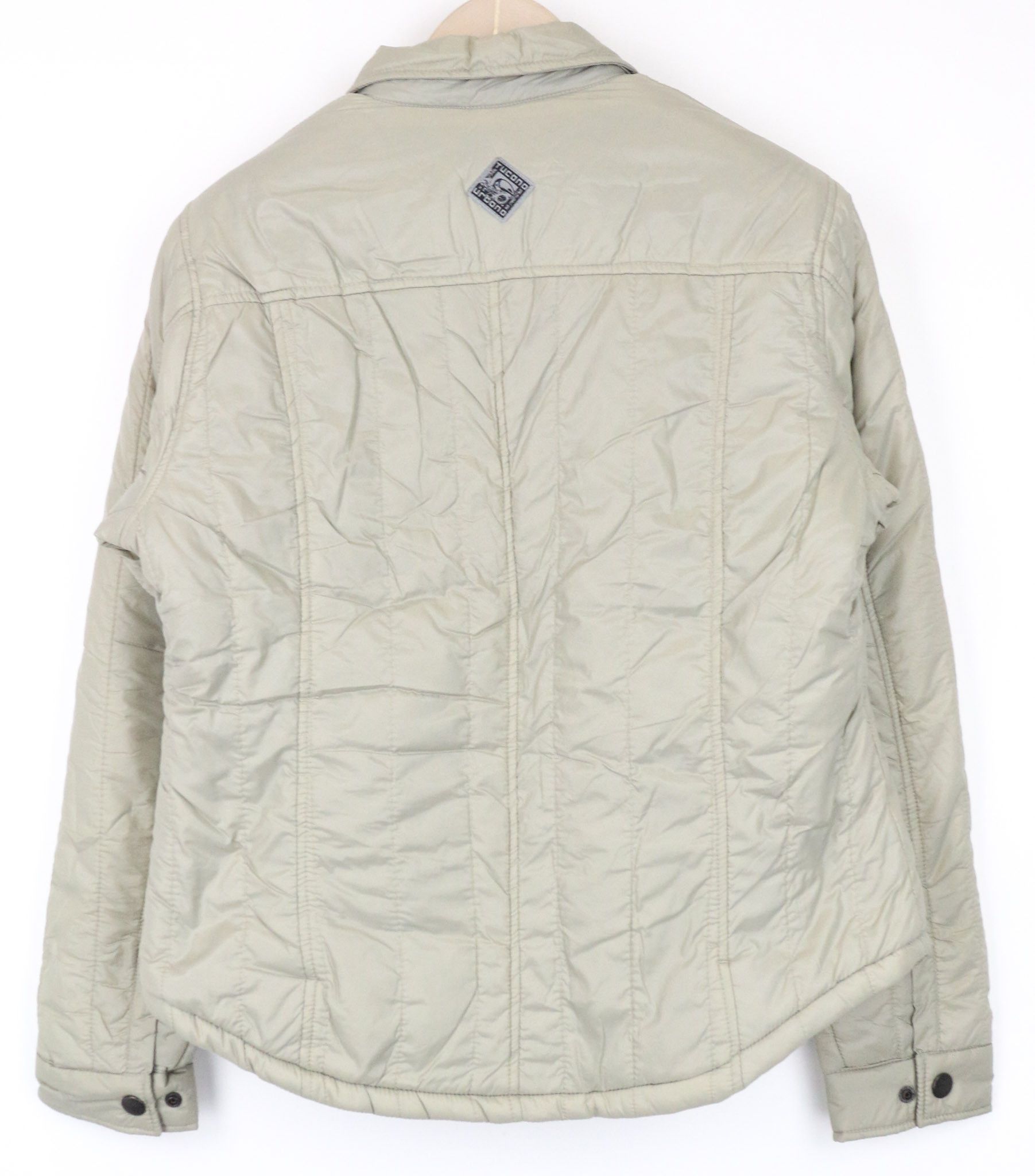 Other TRUDY IT46 Beige Windproof Moto Jacket 75270 Size 4XL / US 24-26 - 2 Thumbnail