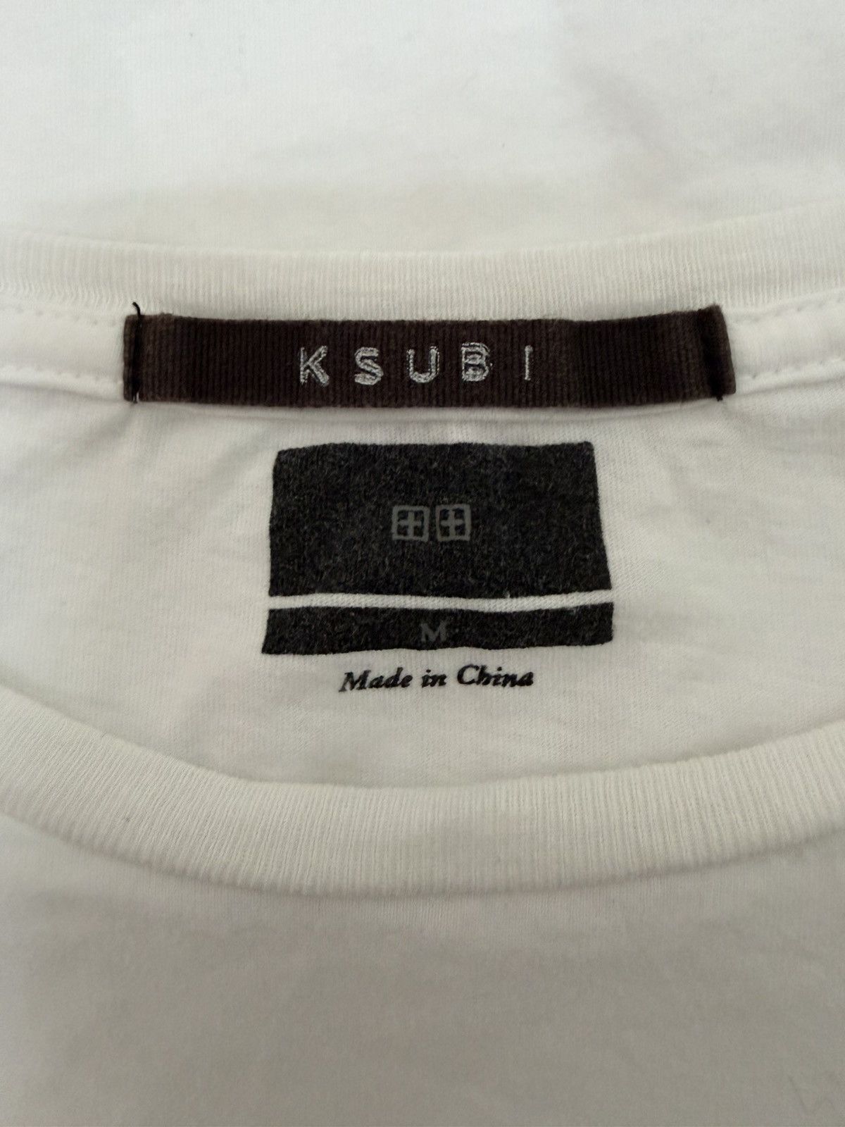 Ksubi KSUBI STRANGE DAZE PLAIN WHITE TEE Size US M / EU 48-50 / 2 - 13 Thumbnail