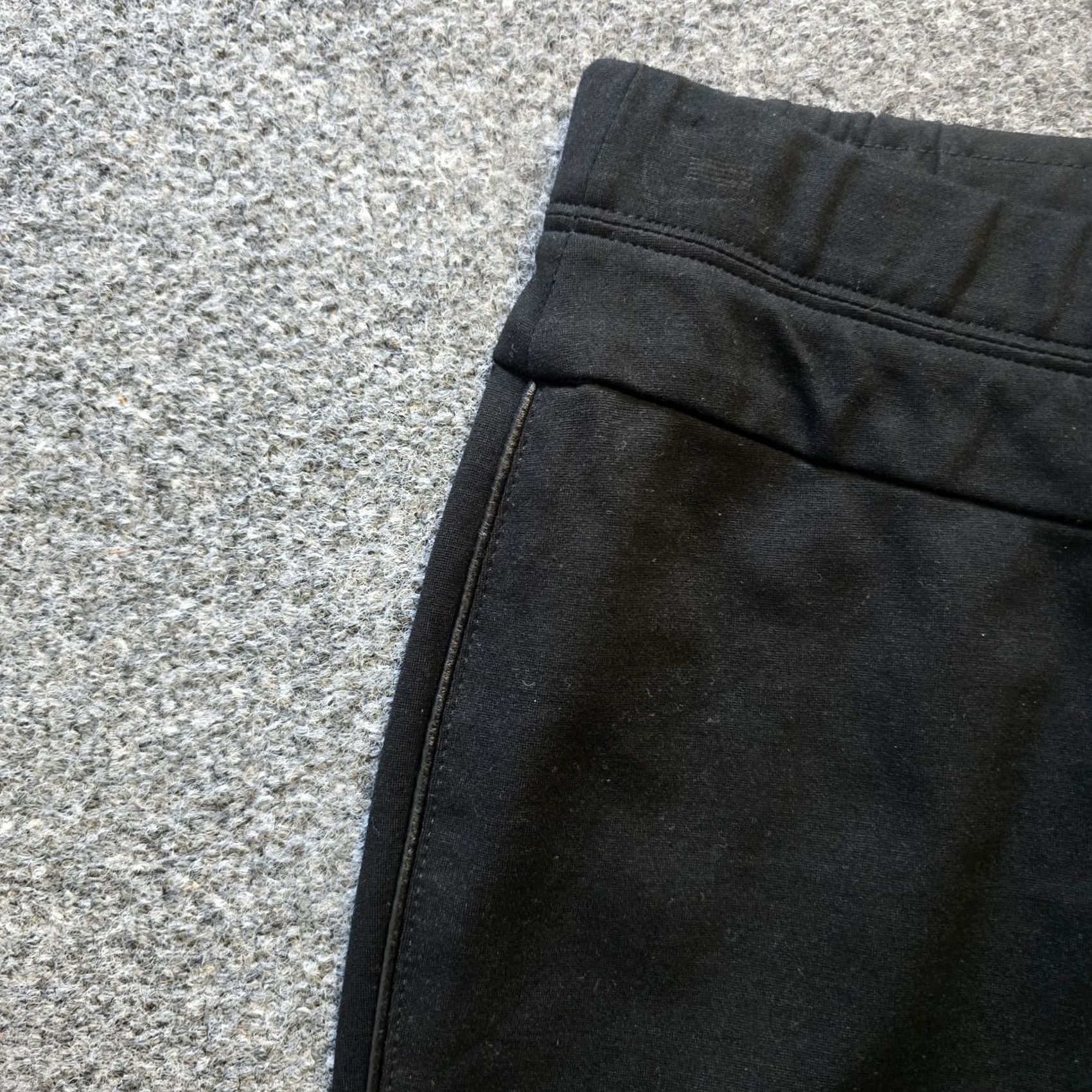 J. Jill J. Jill Pants Women Large Petite Black Ponte Legging Pull On Cropped Slim Front Flat Cropped Pants Womens Size 30" / US 8 / IT 44 - 3 Thumbnail