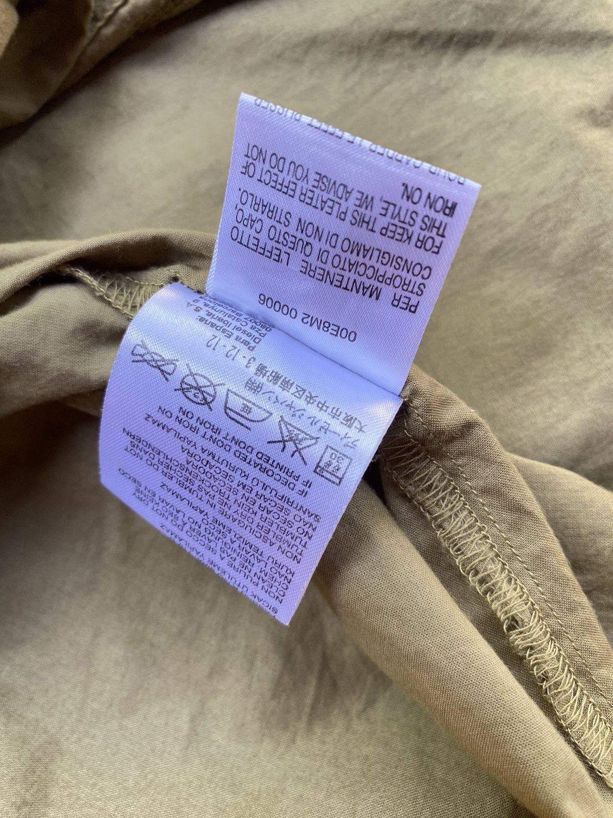 Diesel Diesel Y2K khaki shirt Size S / US 4 / IT 40 - 7 Thumbnail