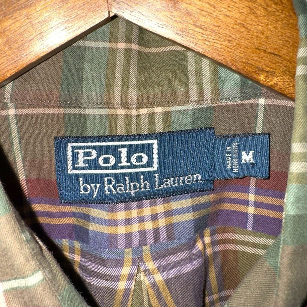 Polo Ralph Lauren Polo Ralph Lauren Plaid Flannel Suede Patch Shooting Bradfor Size US M / EU 48-50 / 2 - 2 Thumbnail