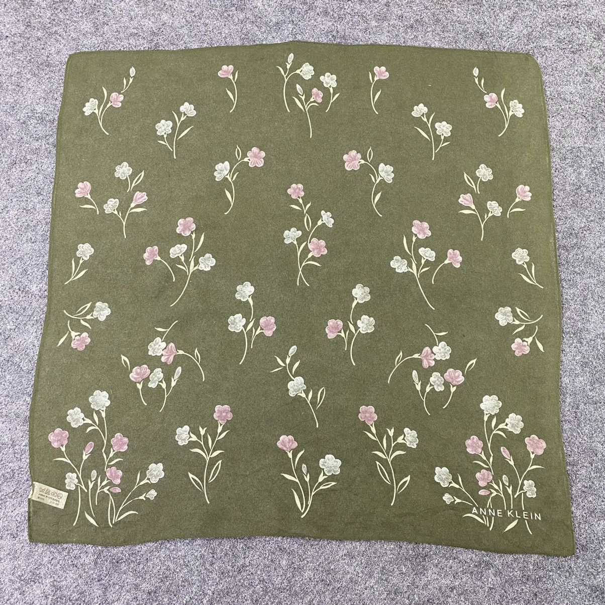Anne Klein × Vintage Anne Klein Handkerchief / Bandana / Neckerchief-B510 Size ONE SIZE - 3 Thumbnail