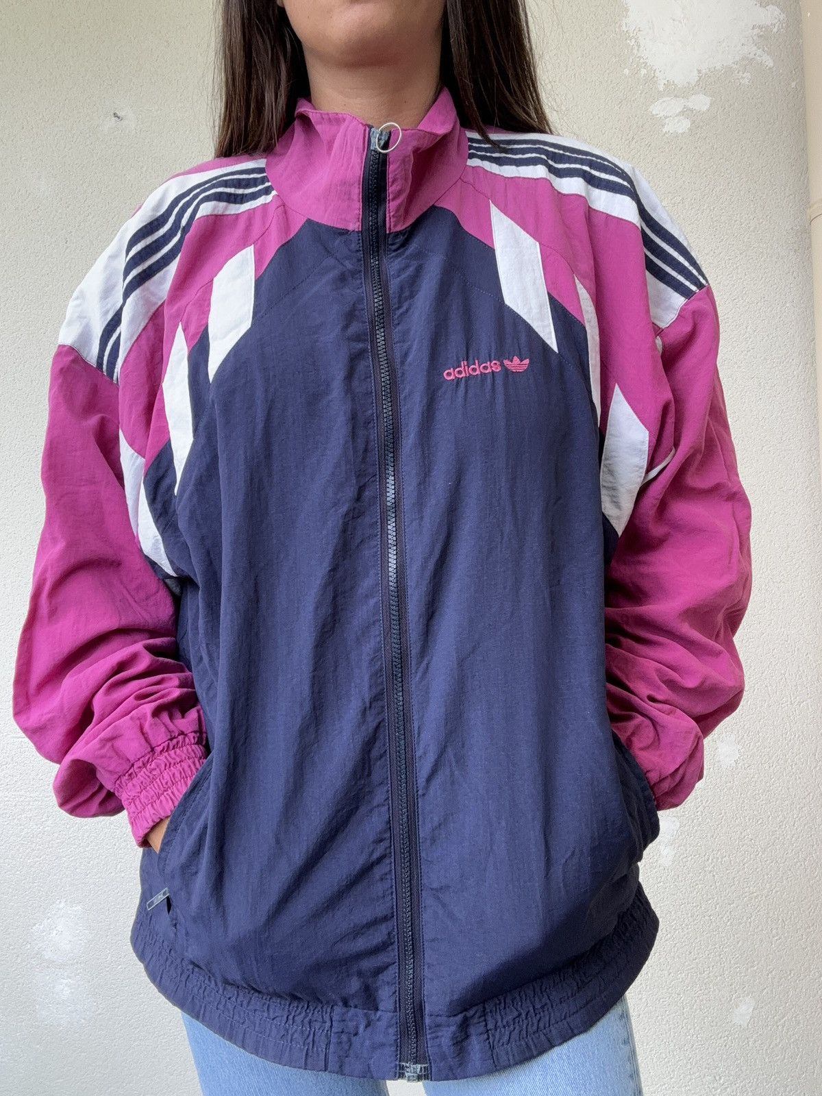 Adidas Veste adidas vintage Size US L / EU 52-54 / 3 - 1 Thumbnail