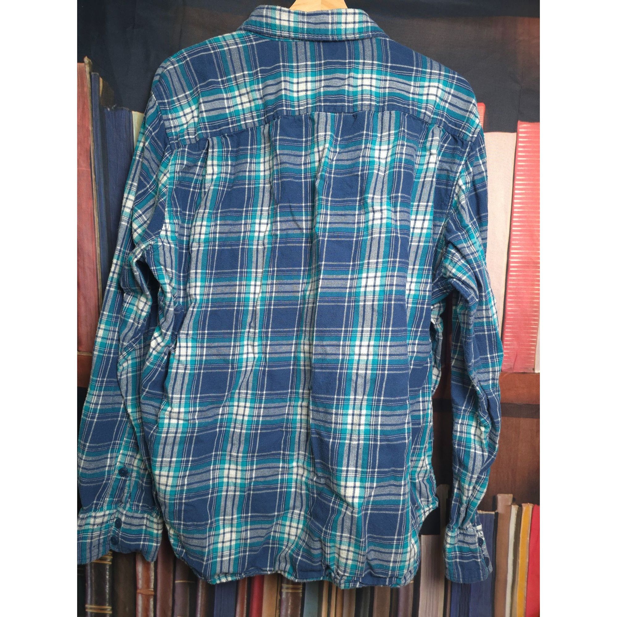 Vintage Vintage Arizona Jeans Co. Mens XXL Plaid Flannel Shirt 90s Size US XXL / EU 58 / 5 - 7 Thumbnail