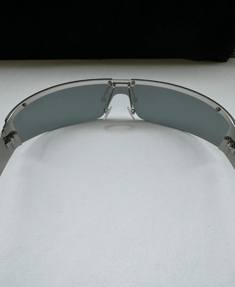 Gucci Gucci Sunglasses Bamboo Mask Logo Shield GG Sport Vintage Size ONE SIZE - 5 Thumbnail