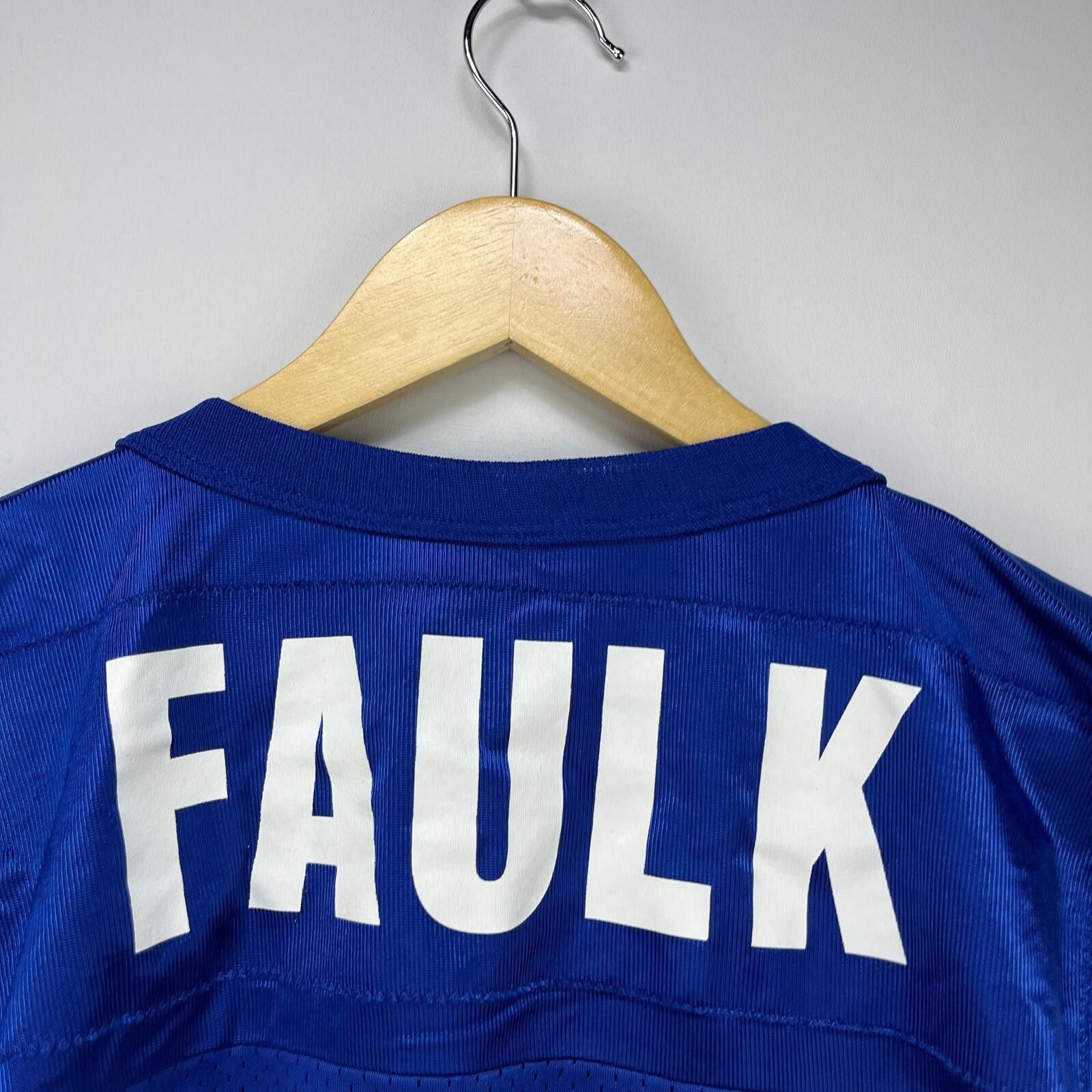Champion Vintage Indianapolis Colts Faulk Jersey Size 40 Medium Size ONE SIZE - 8 Thumbnail