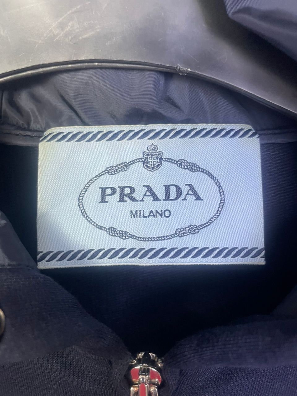 Japanese Brand × Prada Prada Sweater Hoodie Size M / US 6-8 / IT 42-44 - 2 Thumbnail