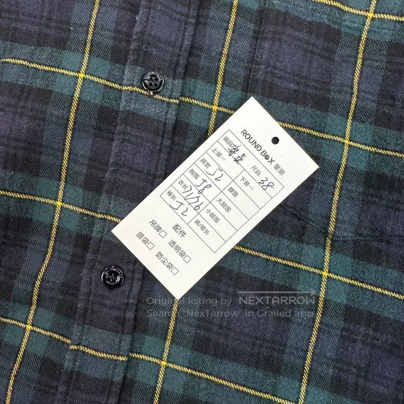 Balenciaga Balenciaga Back Logo Checkered Shirt Size XS / US 0-2 / IT 36-38 - 6 Thumbnail