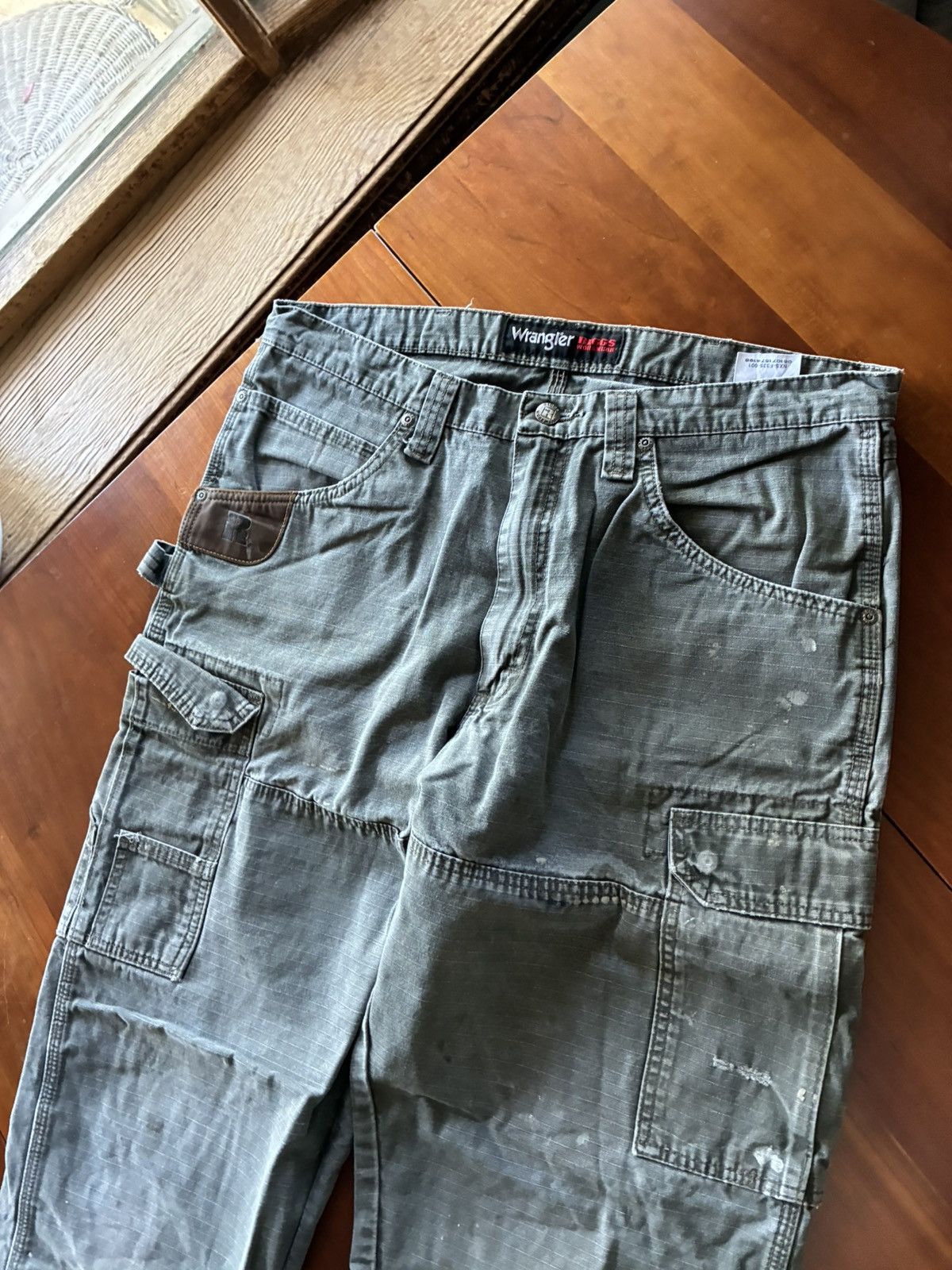 Wrangler Vintage fade Wrangler Riggs double knee pants Size US 32 / EU 48 - 3 Thumbnail