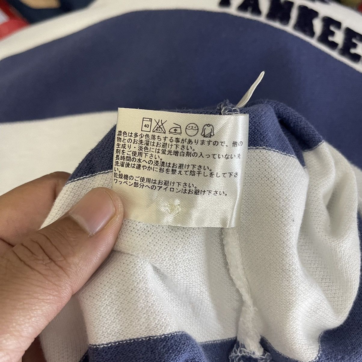 MLB New York Yankess Stripe Small Logo Embroidered Collar Shirts Size US M / EU 48-50 / 2 - 10 Thumbnail