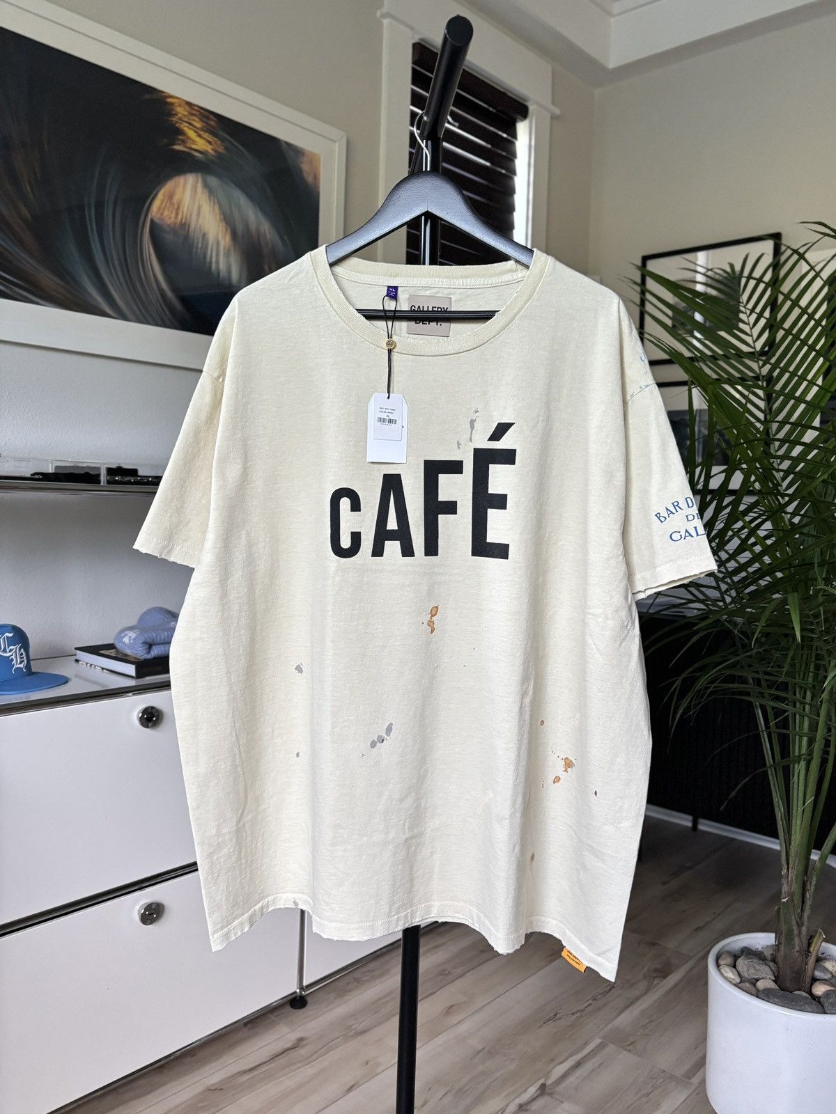 Gallery Dept. GALLERY DEPT PAINTER BISTRO CAFE LOGO TEE Size US XL / EU 56 / 4 - 1 Thumbnail