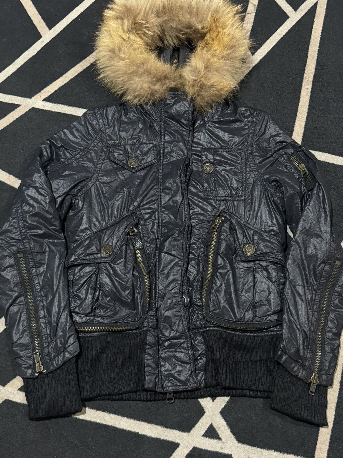 Le Grande Bleu (L.G.B.) Faux Fur Japanese Moussy Lgb styled Archived Size US M / EU 48-50 / 2 - 4 Thumbnail