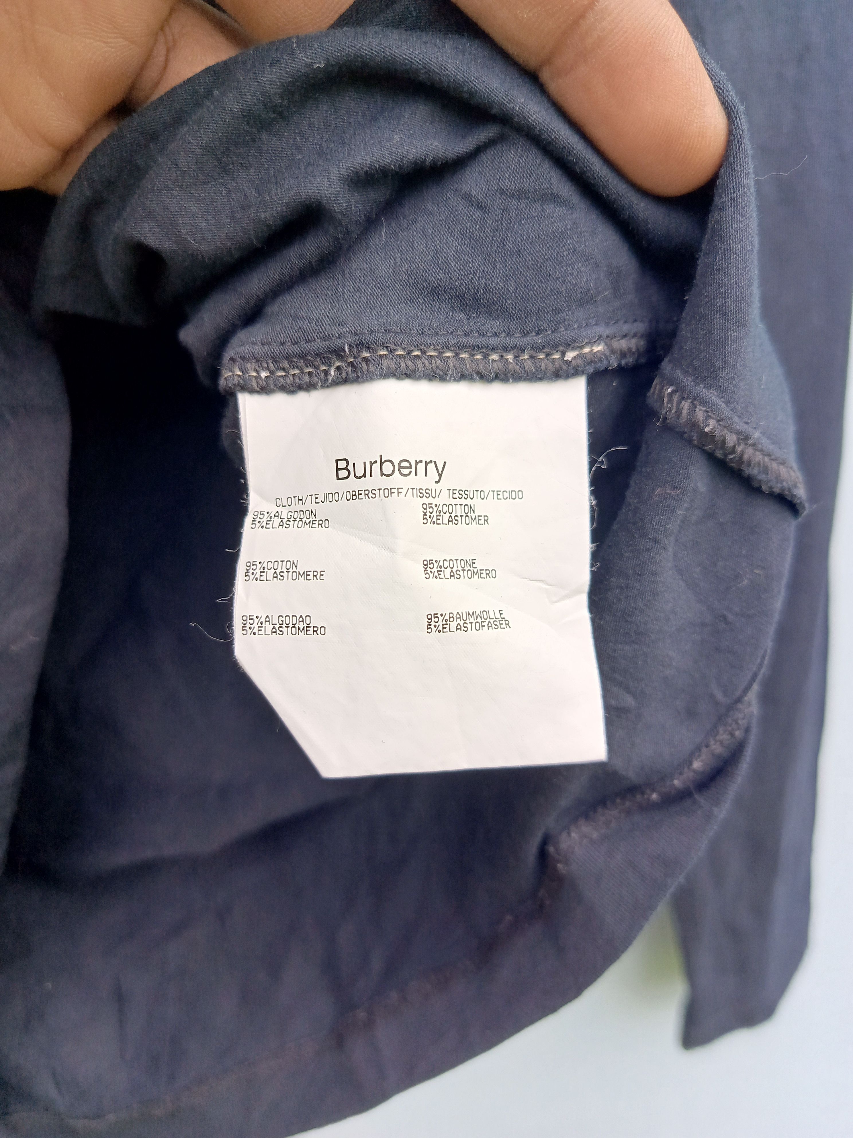 Burberry Burberry London basic black long sleeve tshirt Size XS / US 0-2 / IT 36-38 - 5 Thumbnail