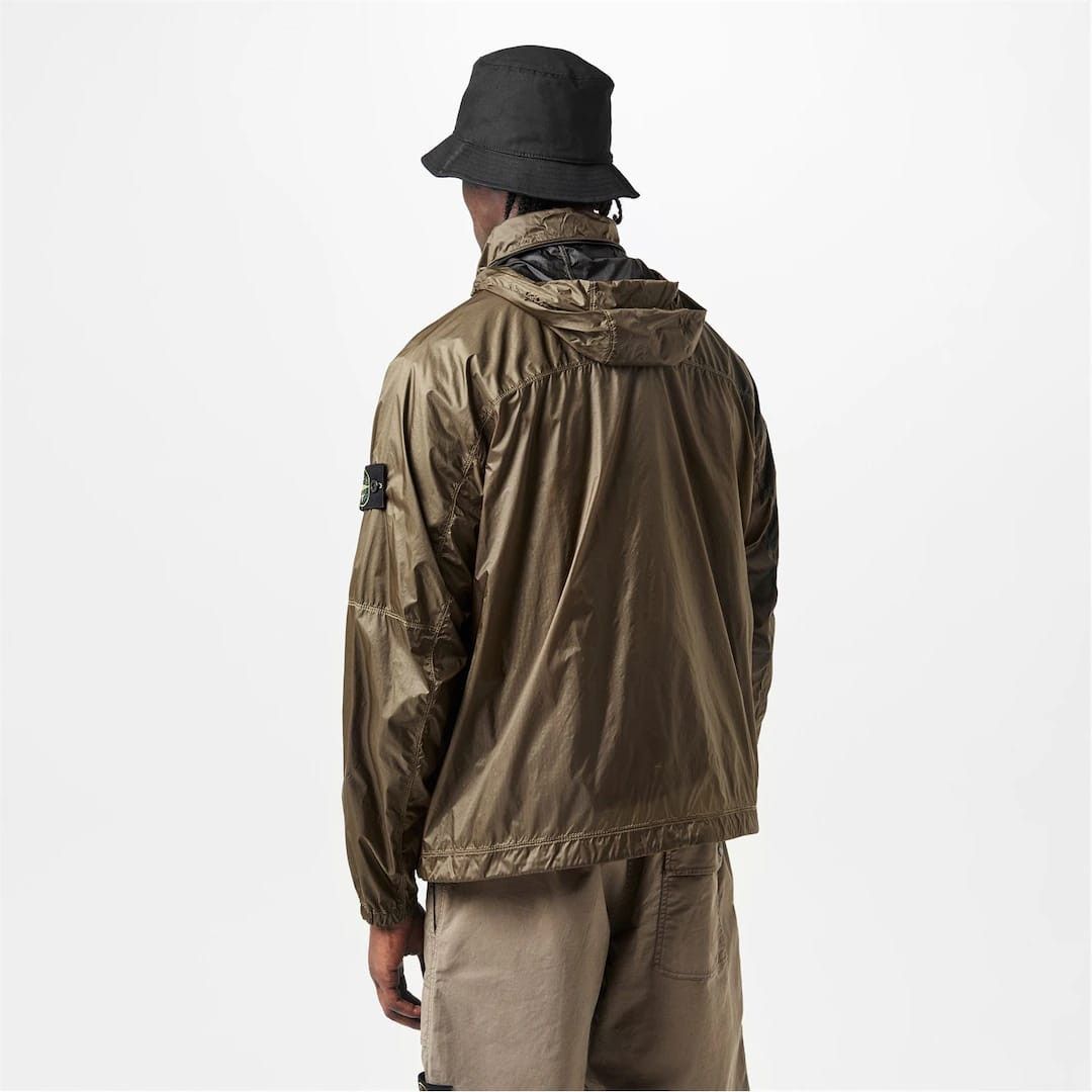 Stone Island o1g2r1mq0526 Water Resistant Rain Anorak Jacket in Green Size US L / EU 52-54 / 3 - 4 Thumbnail