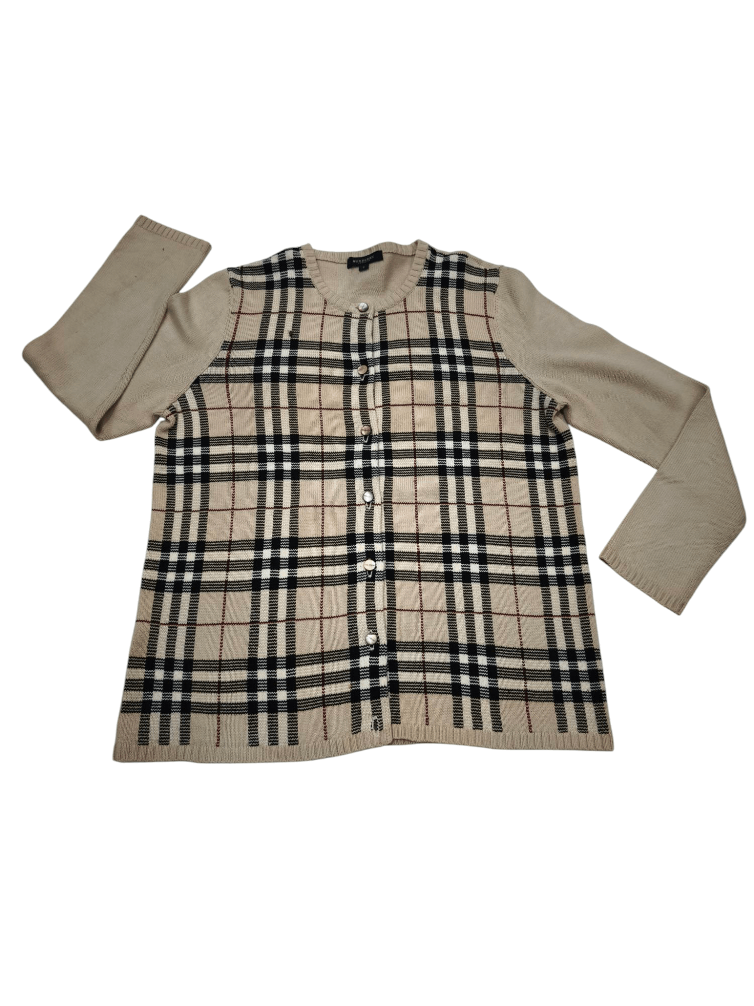 Vintage Burberry Nova Check Knitwear