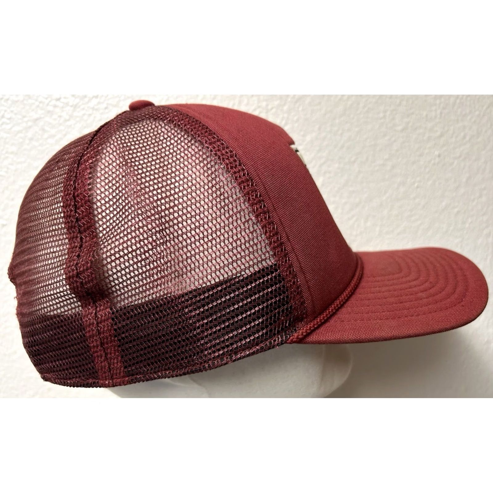 Patagonia VINTAGE Patagonia Master Chief Fitz Roy Mountains Hat Red Rope Adjustable Snapback Unisex Adults One Size Boys Girls Mens Womens Size ONE SIZE - 3 Thumbnail
