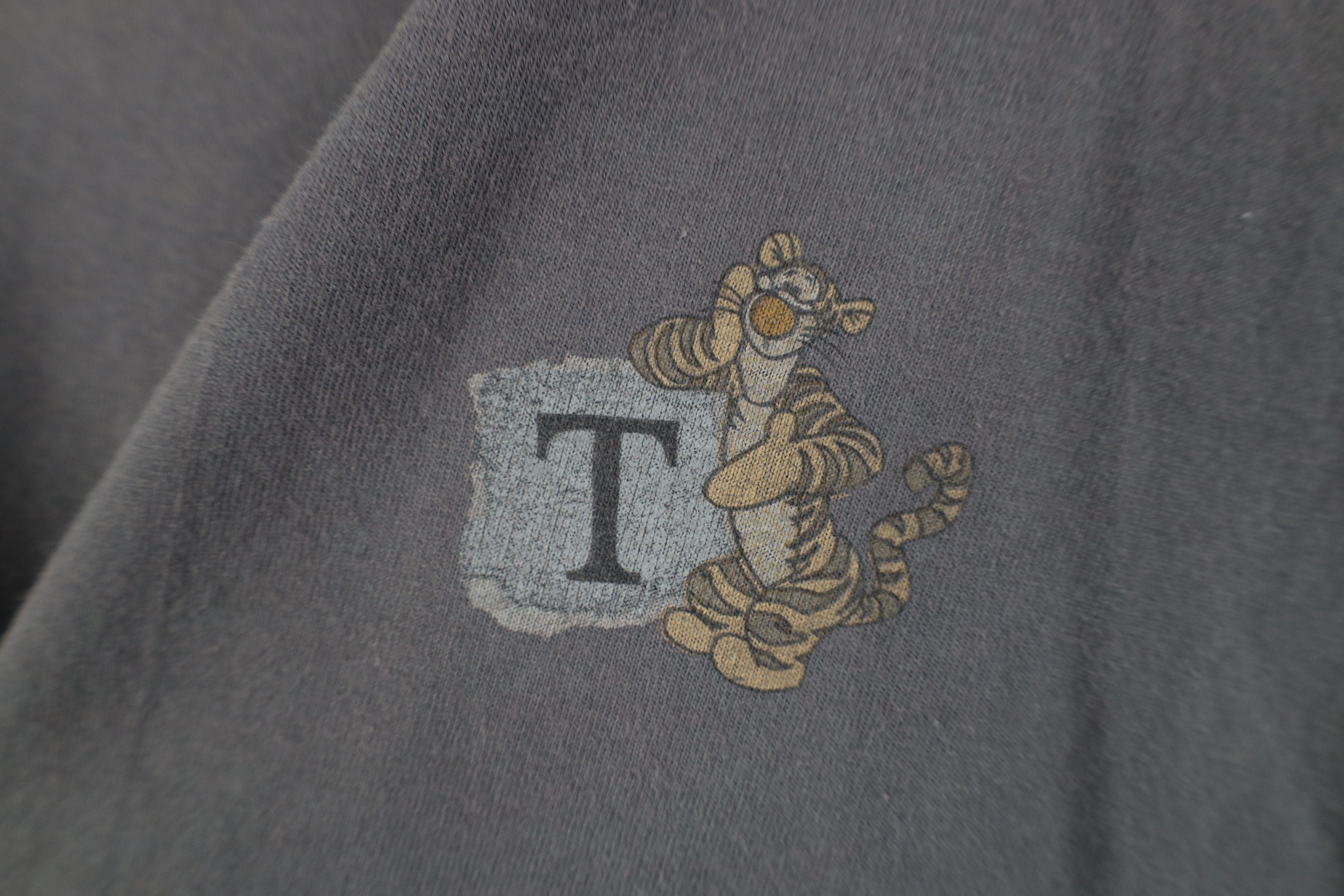 Disney Vintage 90s Y2K Disney Winnie the Pooh Tigger Tiger T-Shirt Size US XL / EU 56 / 4 - 4 Thumbnail