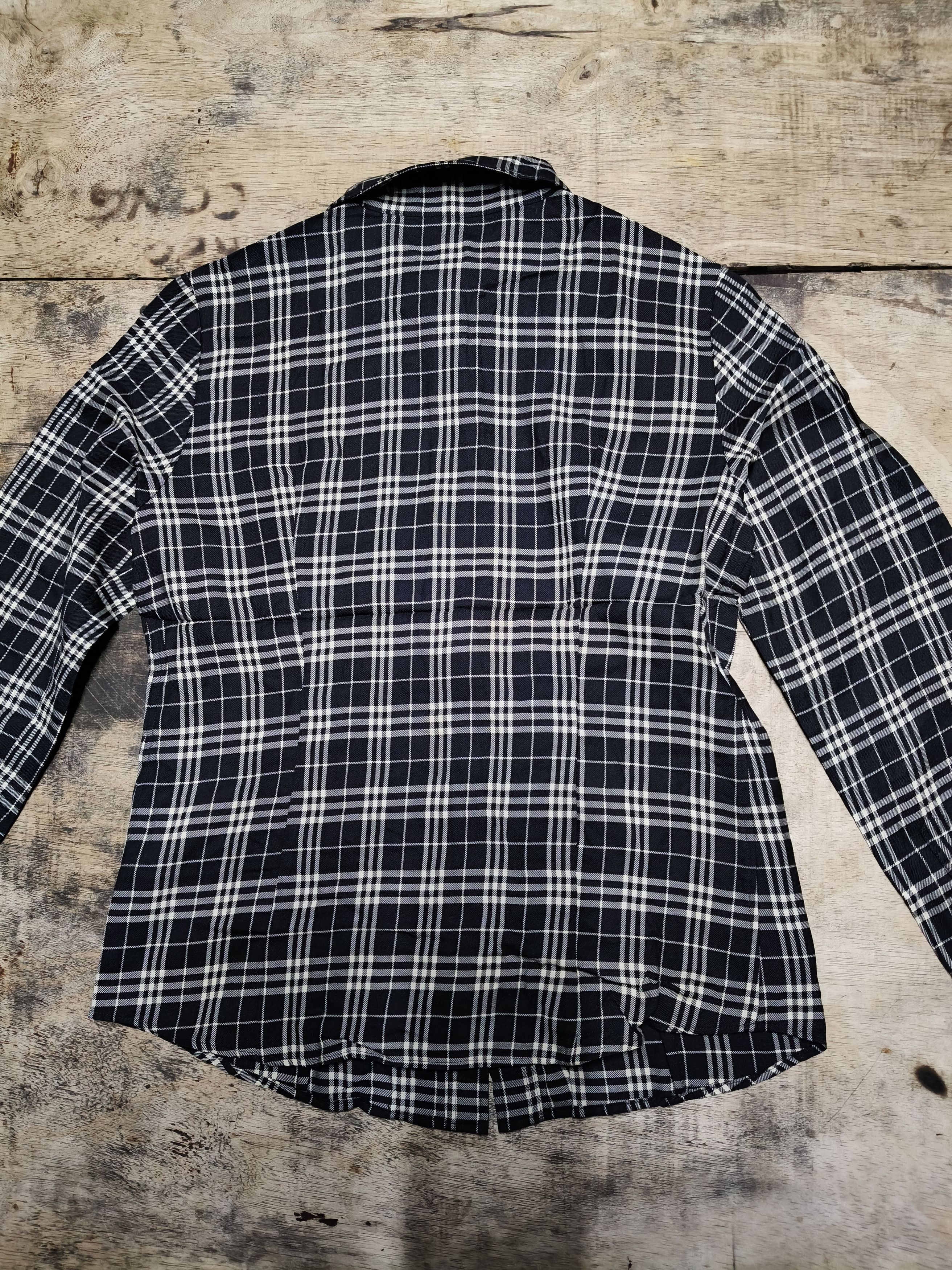 Burberry Burberry Nova Plaid Flannel Wool Size S / US 4 / IT 40 - 6 Thumbnail