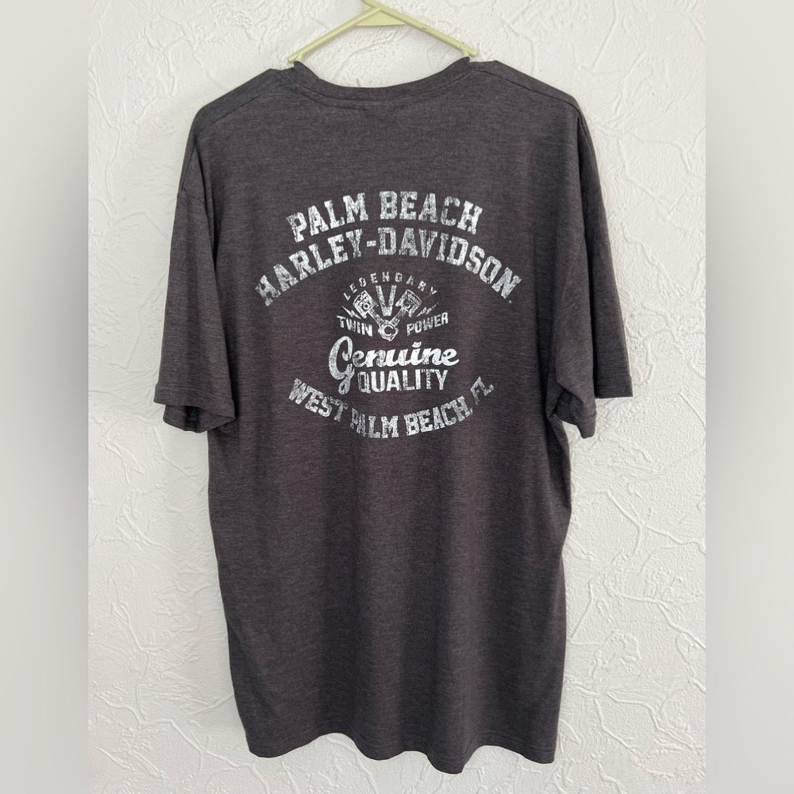 Harley Davidson Harley-Davidson Mens Free To Ride Free to Roam Soft Shirt Size US XL / EU 56 / 4 - 2 Thumbnail