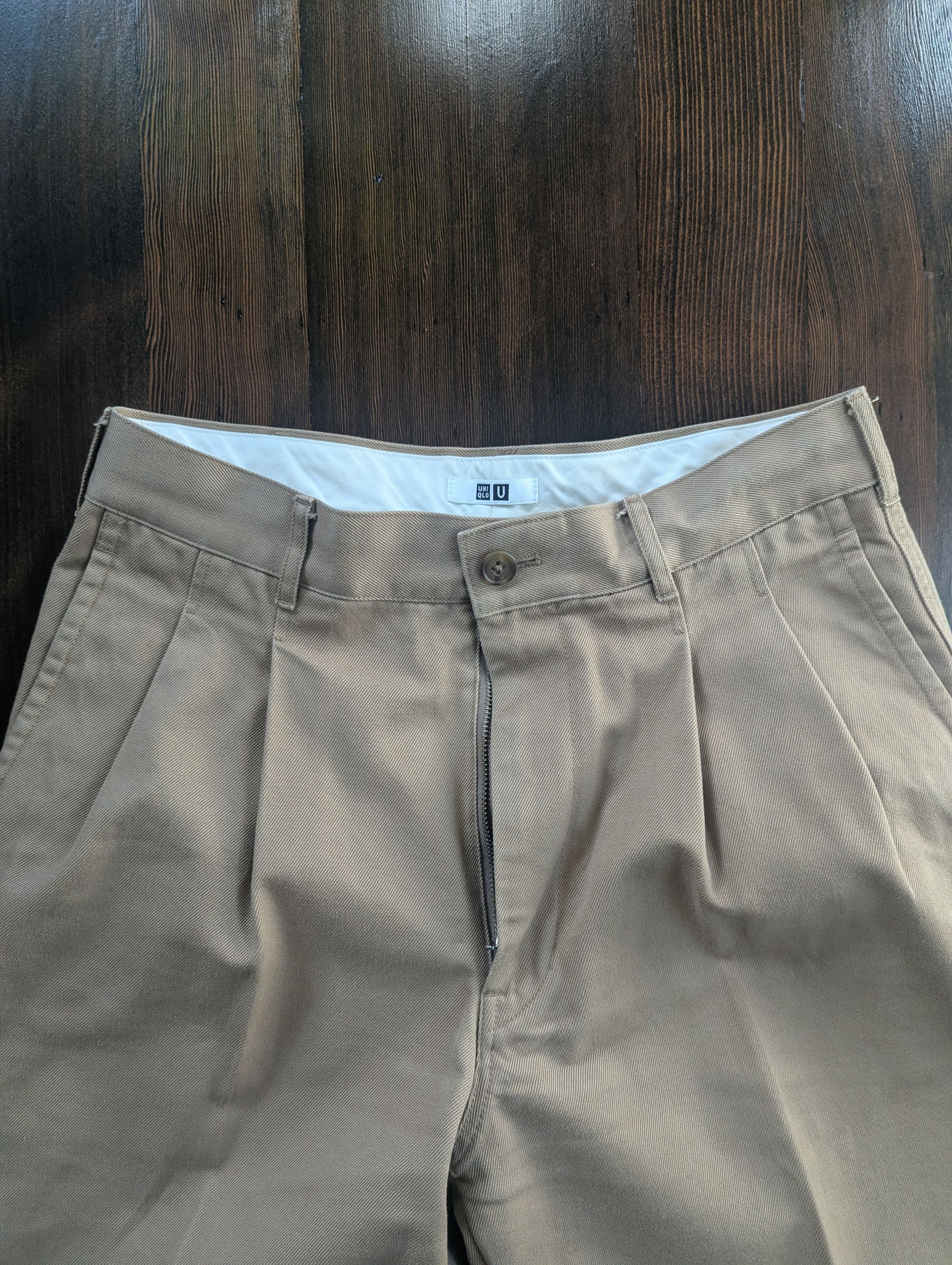 Lemaire × Uniqlo Uniqlo U Pleated Trousers Size US 30 / EU 46 - 3 Thumbnail