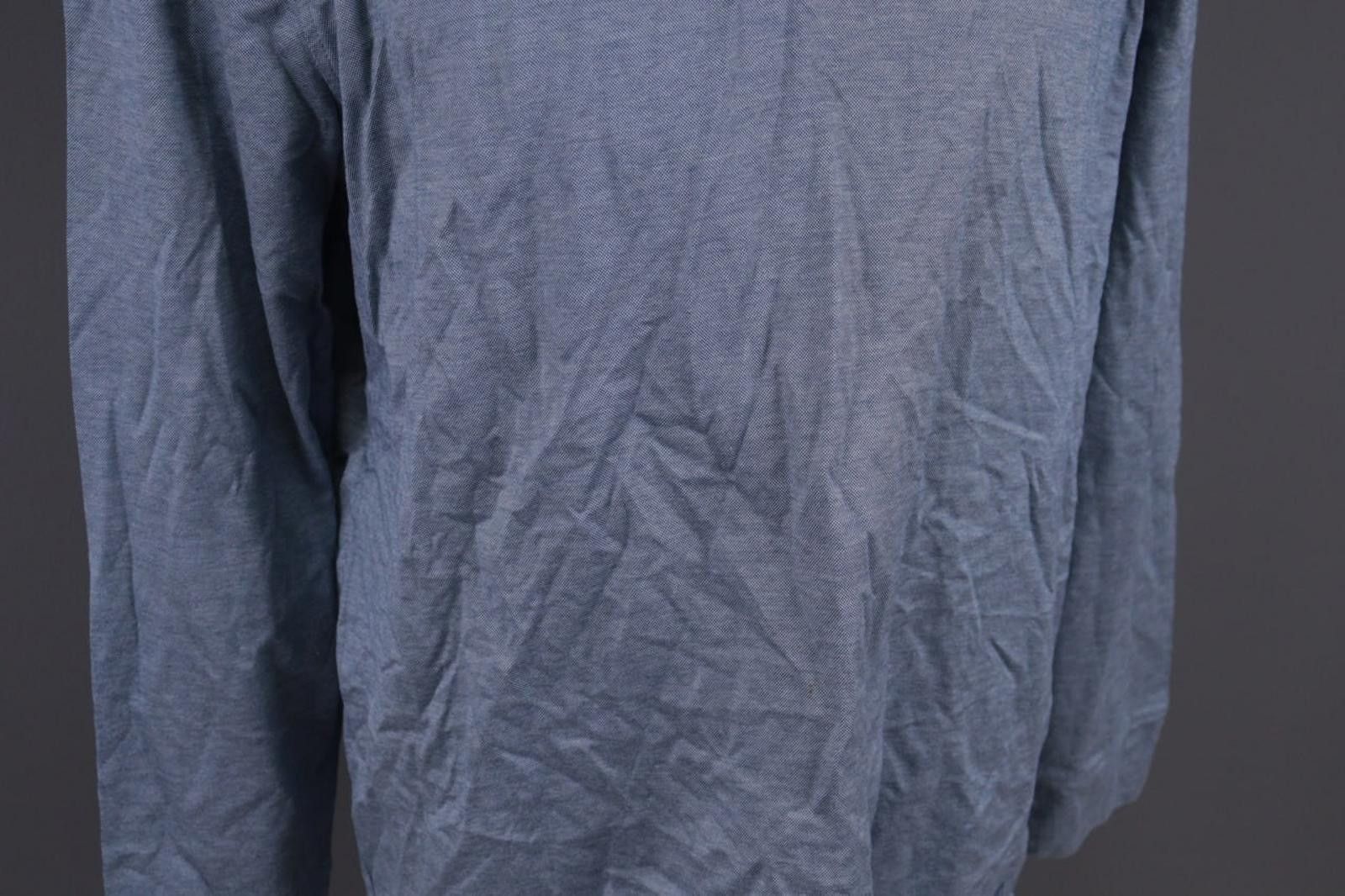Gieves & Hawkes Gieves & Hawkes Blue Long Sleeve Polo Shirt Size XXL Size US XXL / EU 58 / 5 - 7 Thumbnail