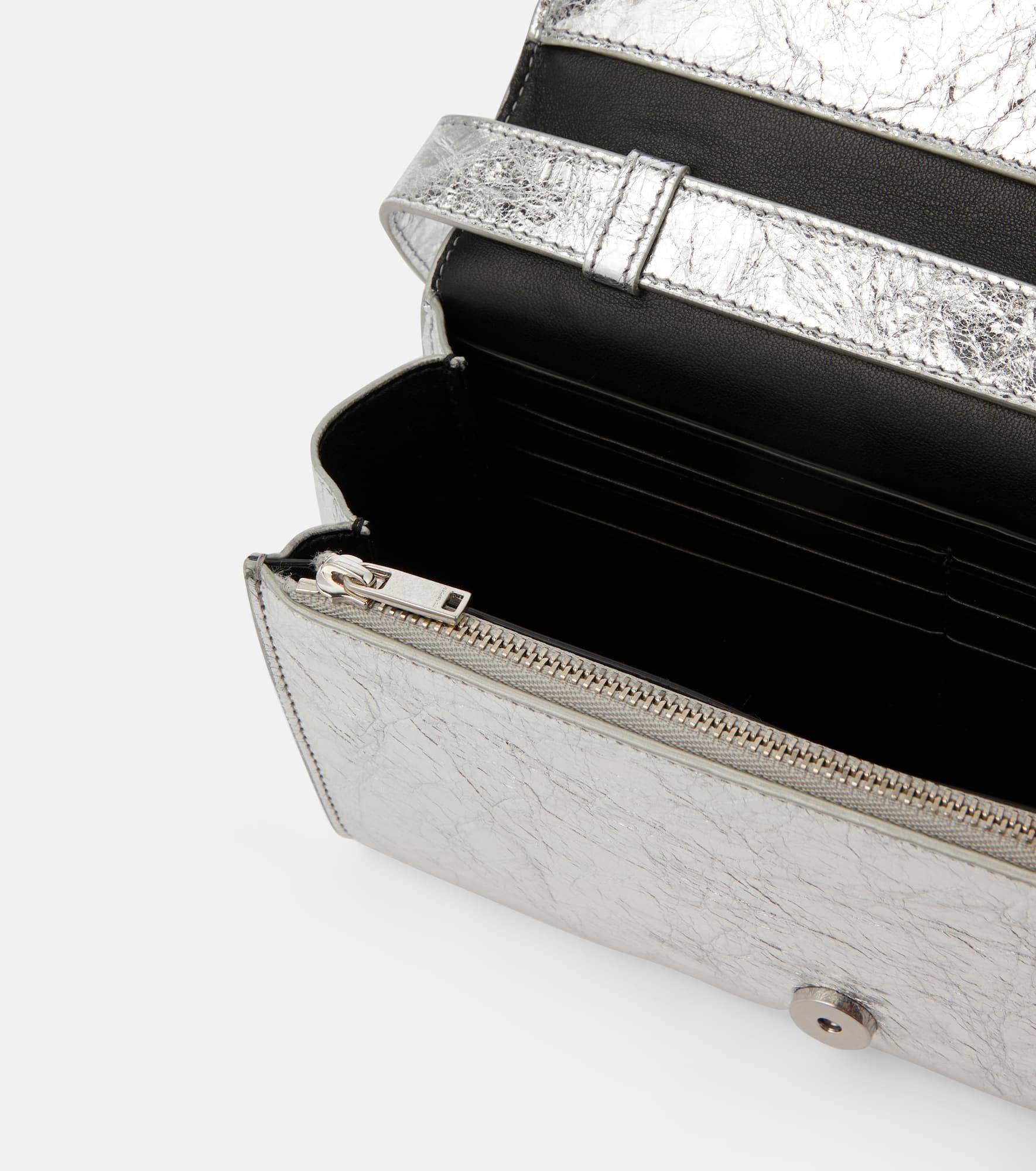 Jil Sander o1w1db10825 Size: OS / Shoulder Bag in Silver Size ONE SIZE - 3 Thumbnail