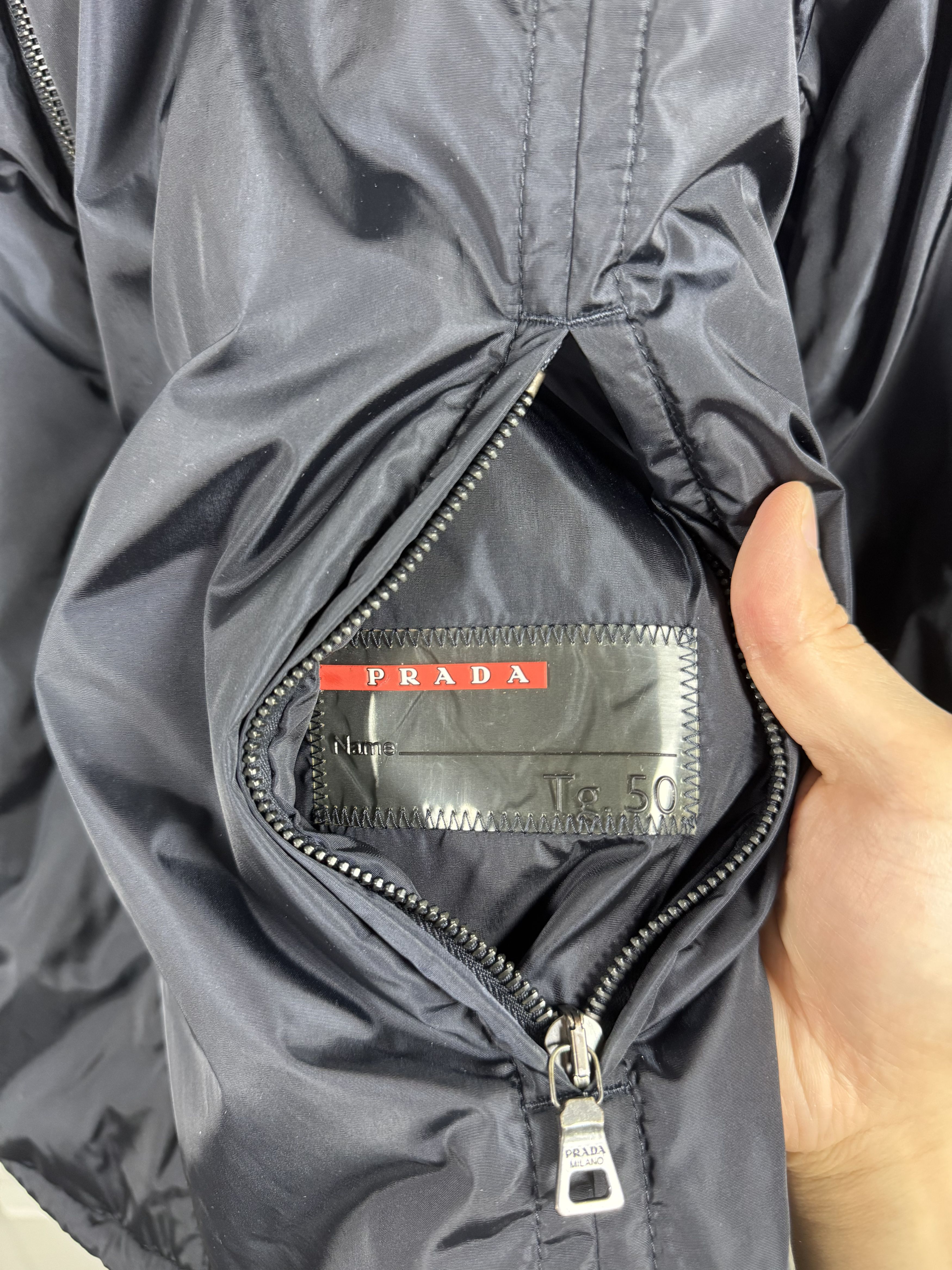 Prada Vintage Prada Sport 2007 Reversible Padded Nylon Jacket Size US M / EU 48-50 / 2 - 10 Thumbnail