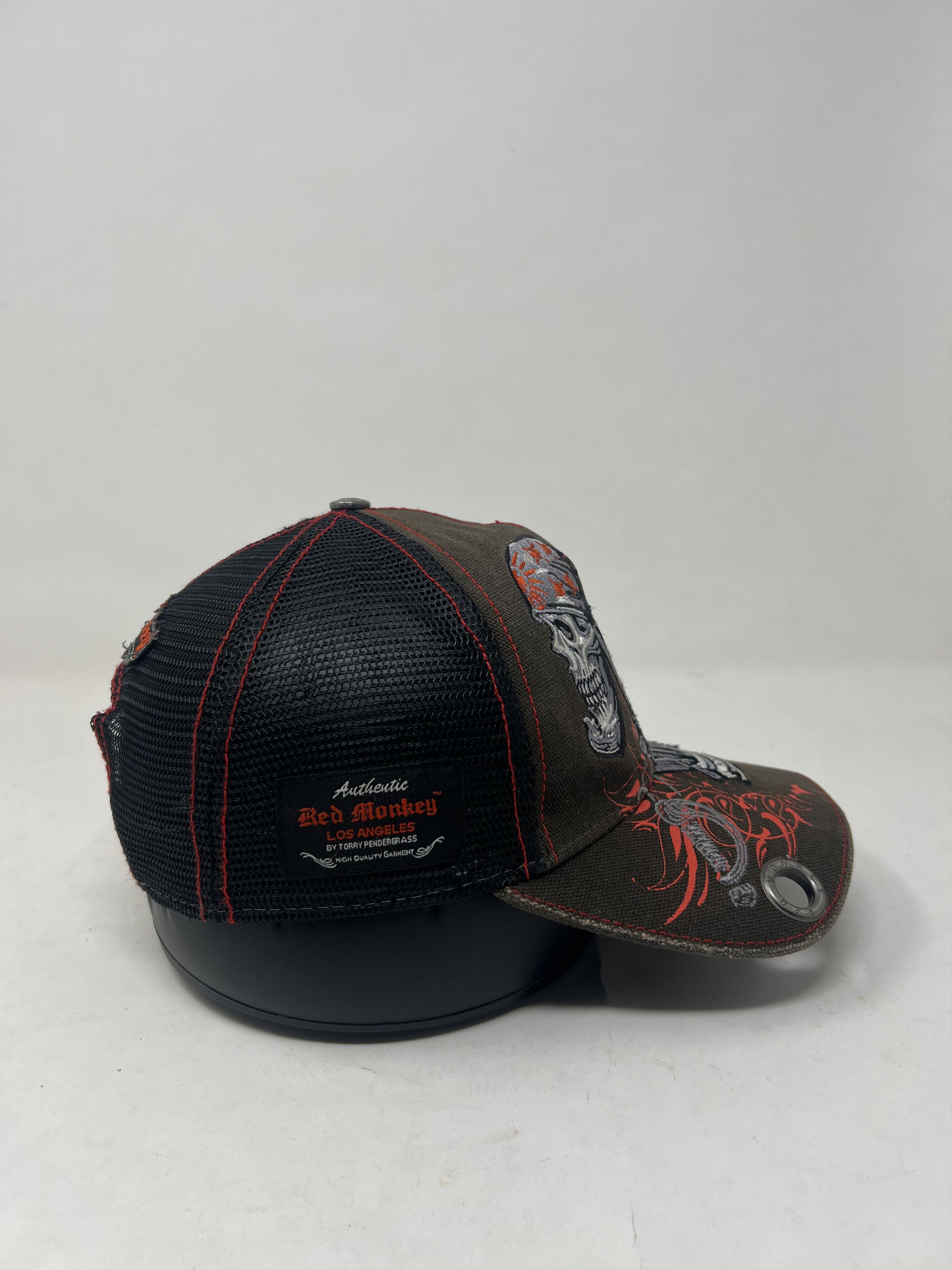 If Six Was Nine Red Monkey Los Angeles Hat Cap Size ONE SIZE - 4 Thumbnail