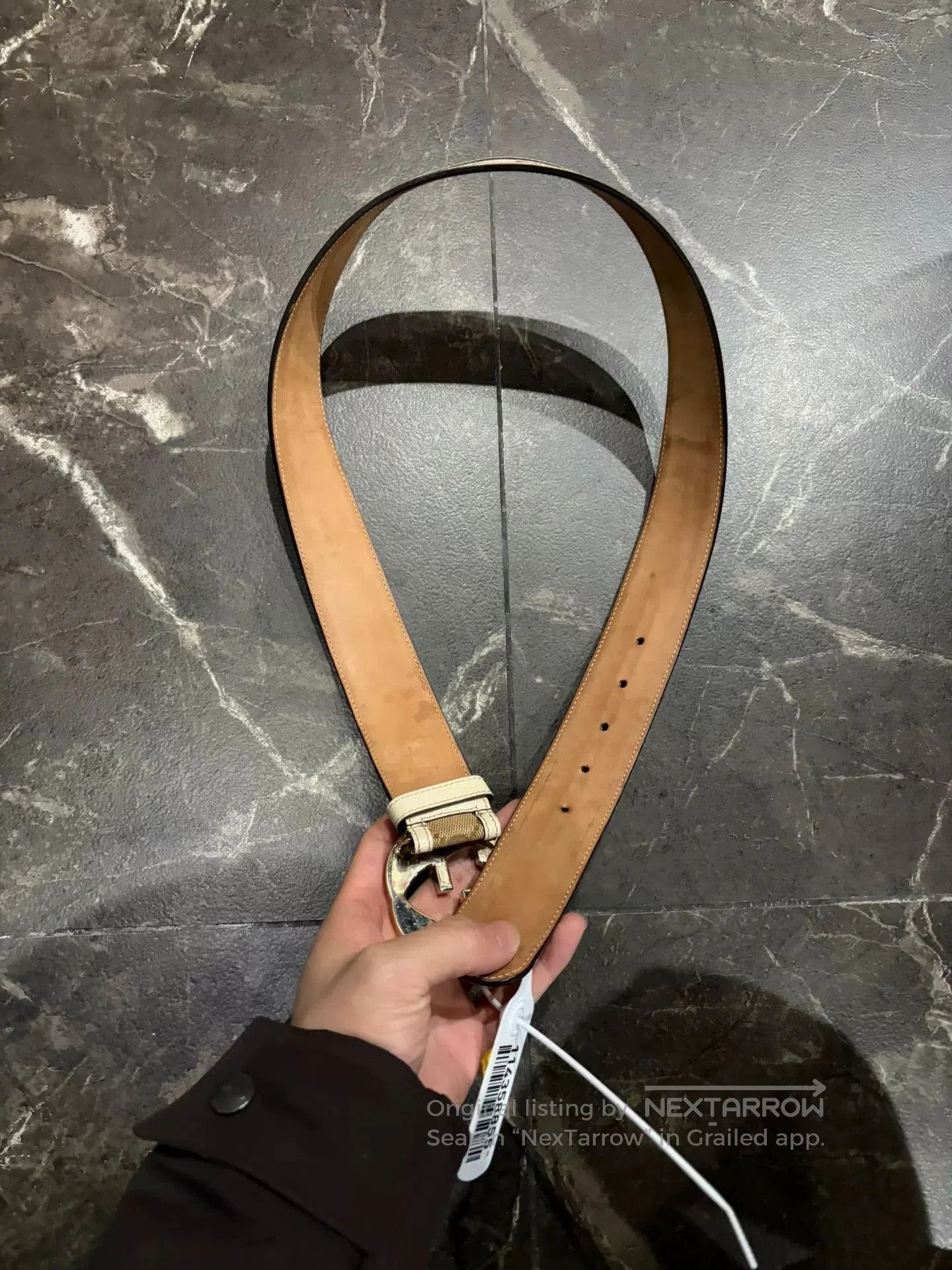 Gucci Gucci GG Classic Monogram Belt. Size ONE SIZE - 2 Thumbnail