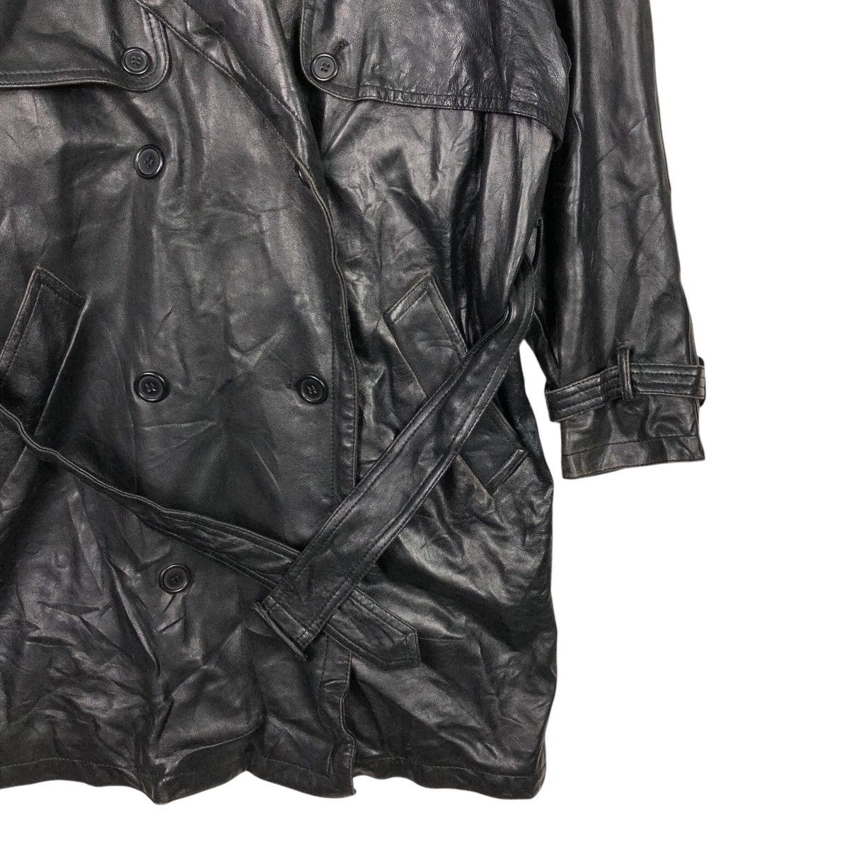 Japanese Brand 📌Vintage Leather Jacket Felgi Donna Blanket Issey Miyake Size US M / EU 48-50 / 2 - 6 Thumbnail