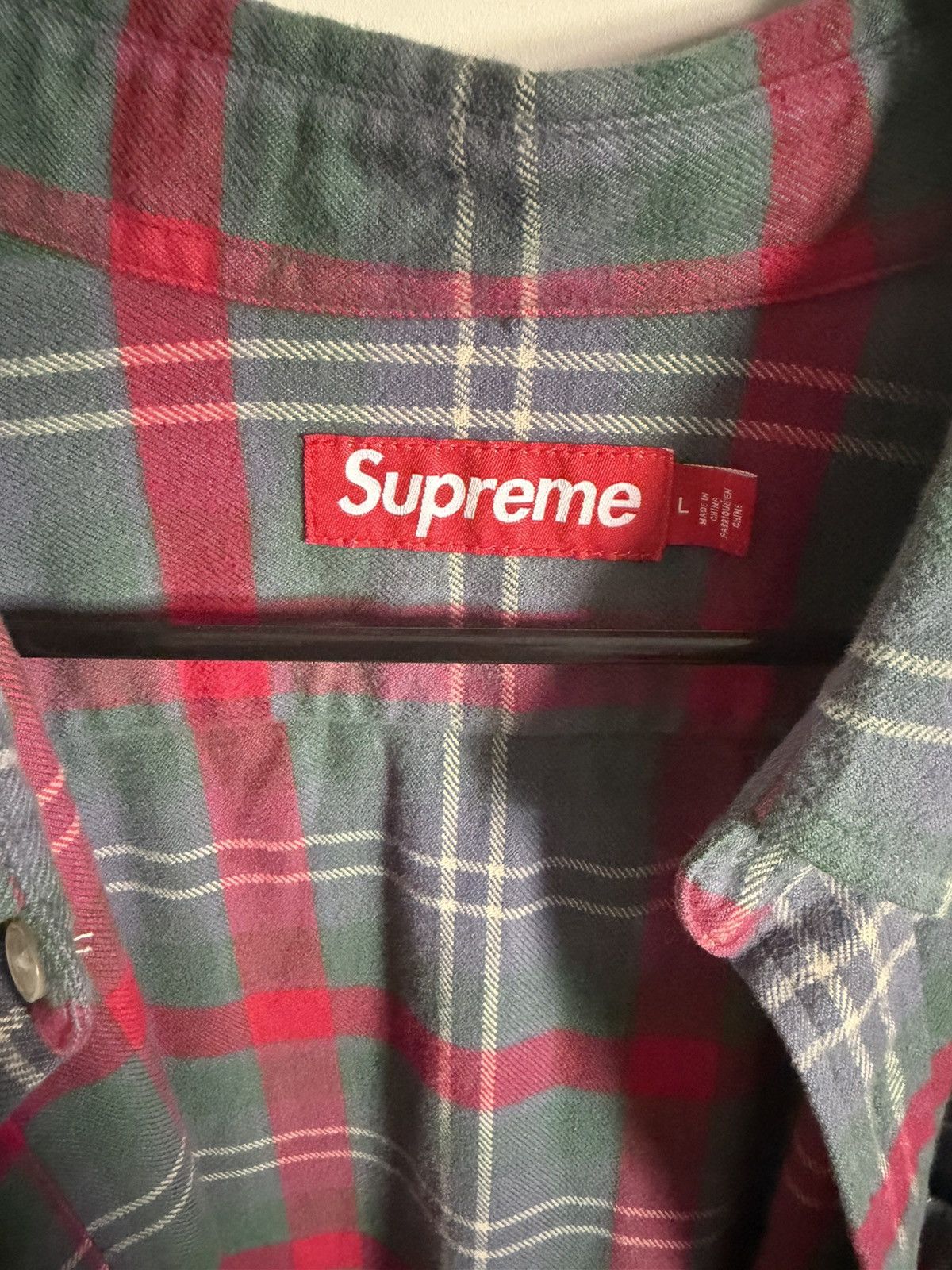 Supreme Supreme Flannel Size US L / EU 52-54 / 3 - 2 Thumbnail