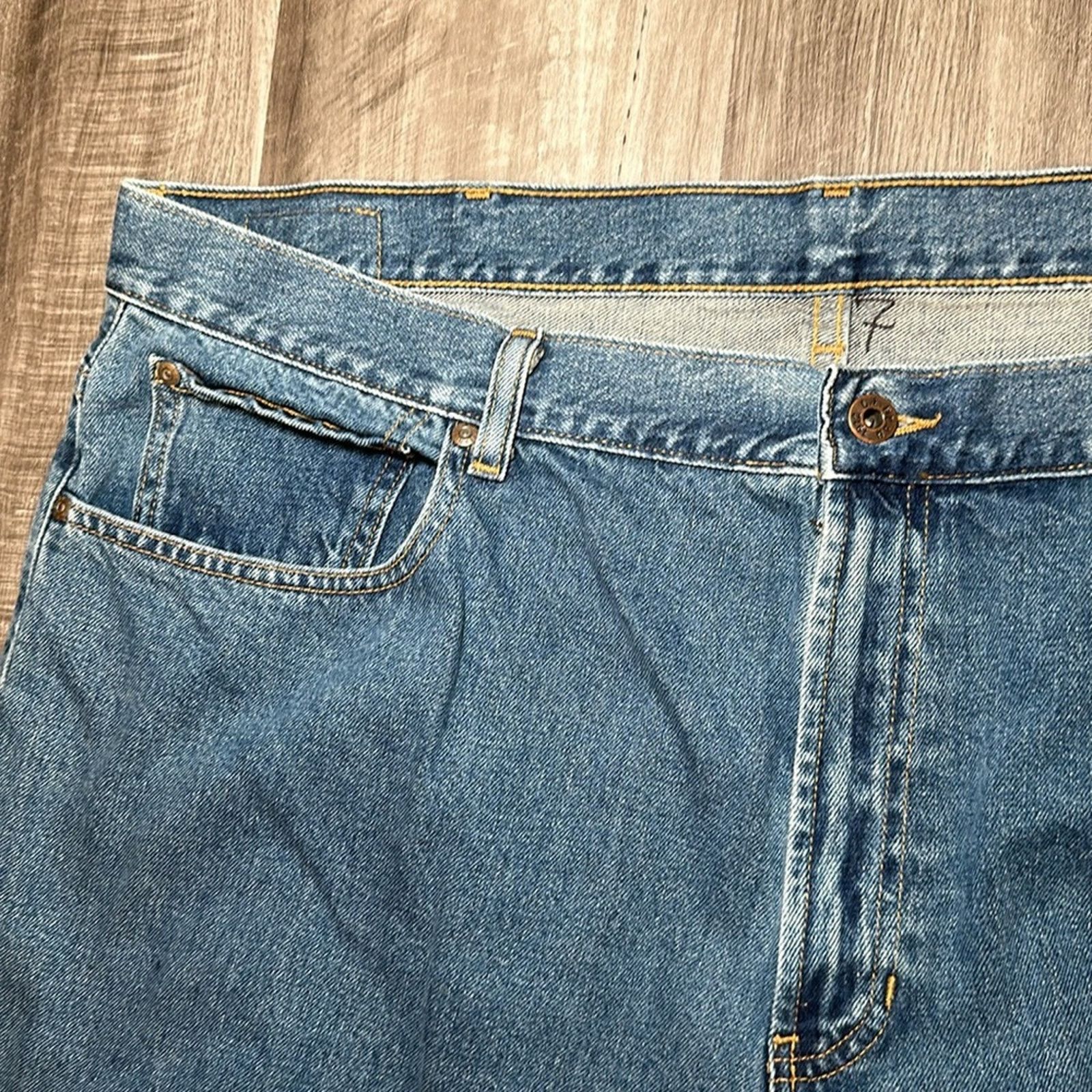 L.L. Bean L.L. Bean Straight Fit Jeans - 44x32 Size US 44 / EU 60 - 6 Thumbnail