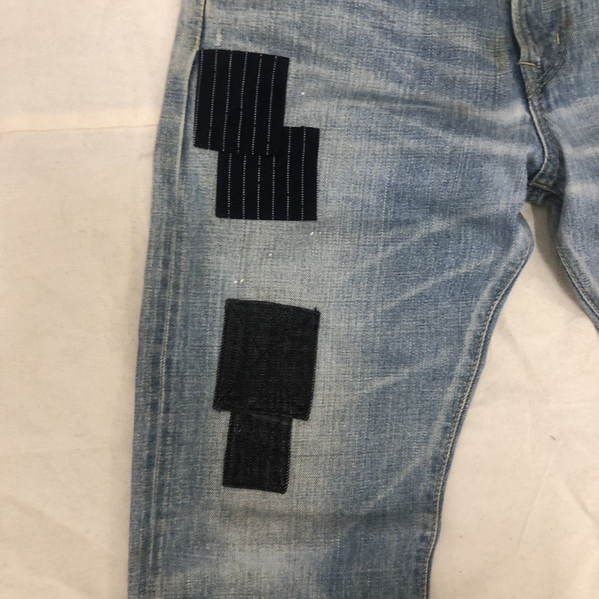 Edwin × Japanese Brand EDWIN 505ZX SELVEDGE DENIM Size US 33 - 3 Thumbnail