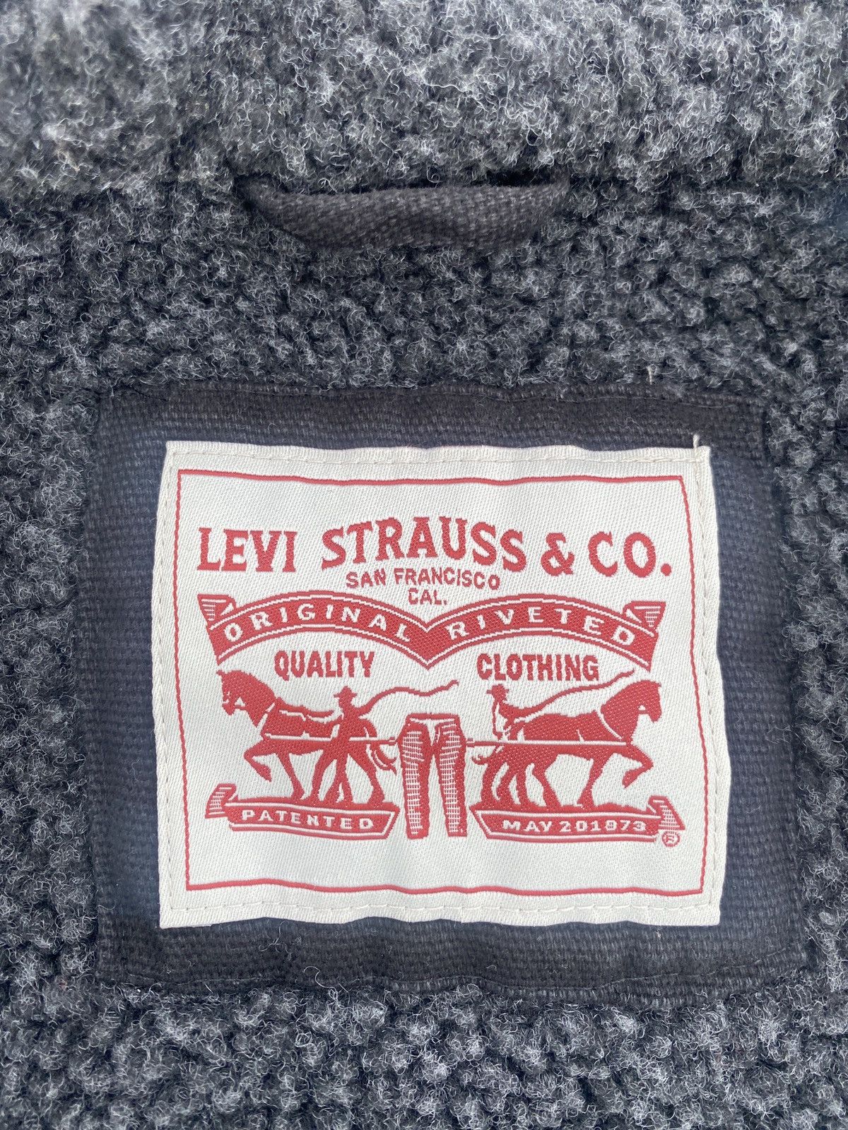 image of Levis x Vintage Levi’S Utility Work Jacket X Vintage in Black, Men's (Size Small)