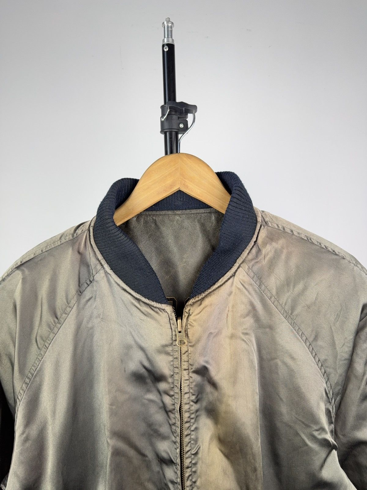 Other Vintage 90s Picdor Club Air Force Leather Bomber Jacket Size US S / EU 44-46 / 1 - 15 Thumbnail