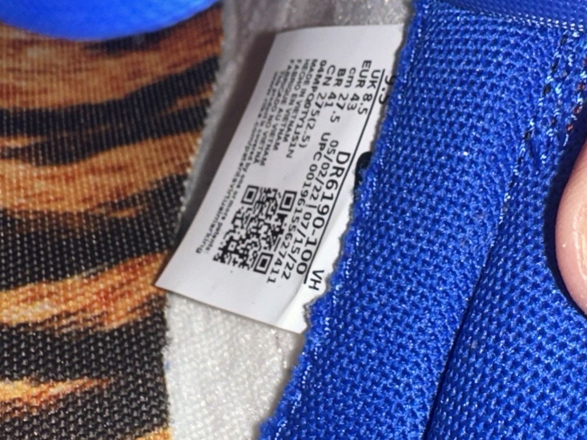 Nike Nike Dunk Tennessee State University Size US 9.5 / EU 42-43 - 6 Thumbnail