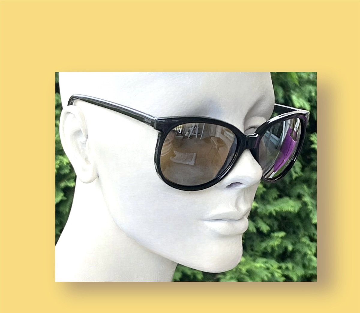 image of Vintage Retro Black Sunglasses By Jaguar, Men's