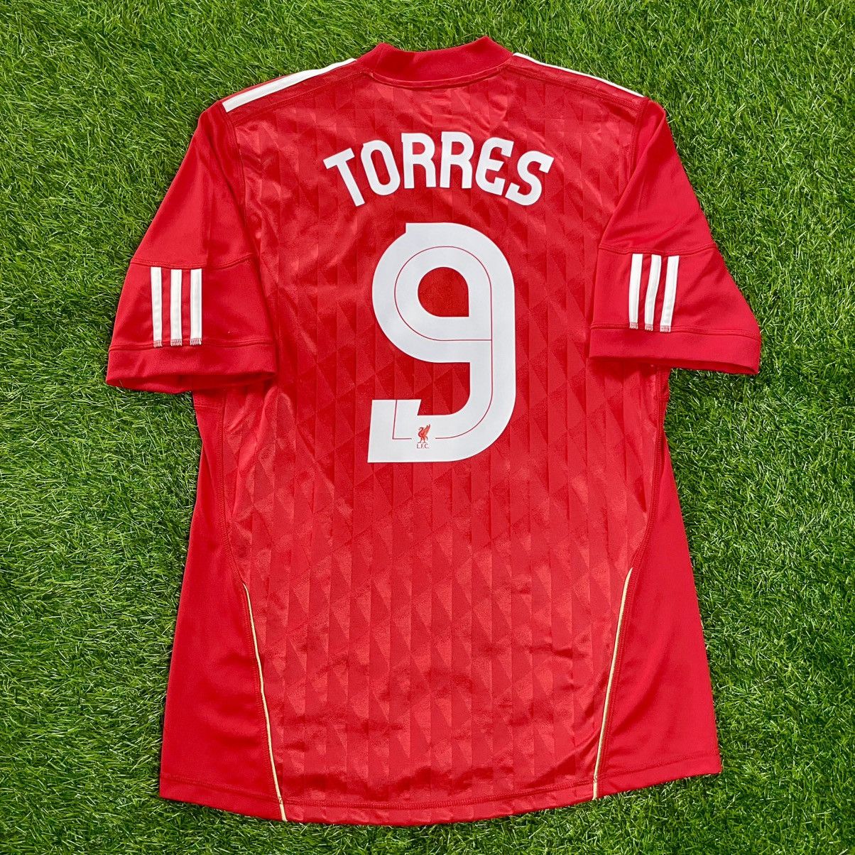 Adidas Liverpool Home 2010-11 Torres #9 Soccer Jersey