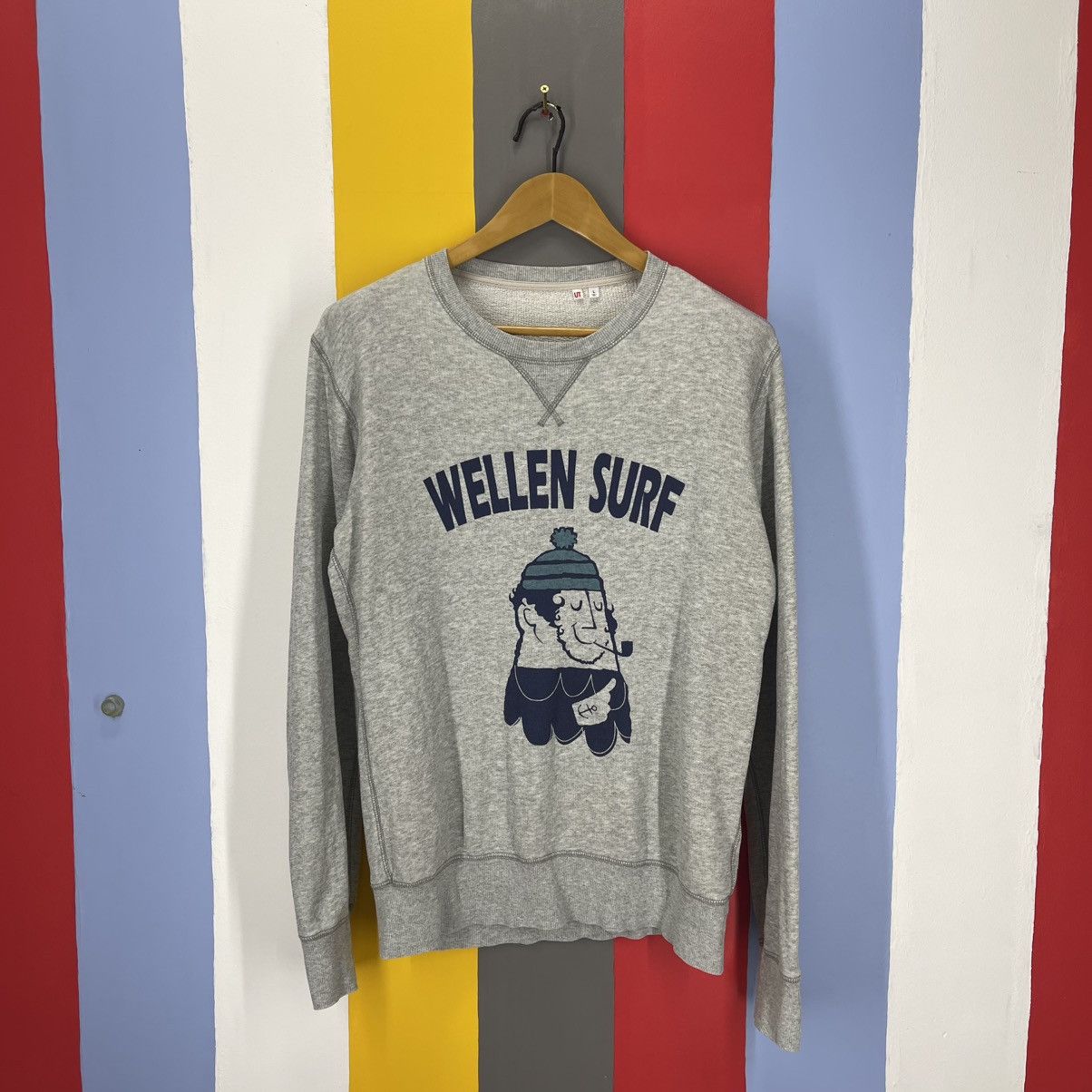 Uniqlo WELLEN SURF x UNIQLO Crew Neck Sweatshirt #2048/15 Size US L / EU 52-54 / 3 - 1 Thumbnail