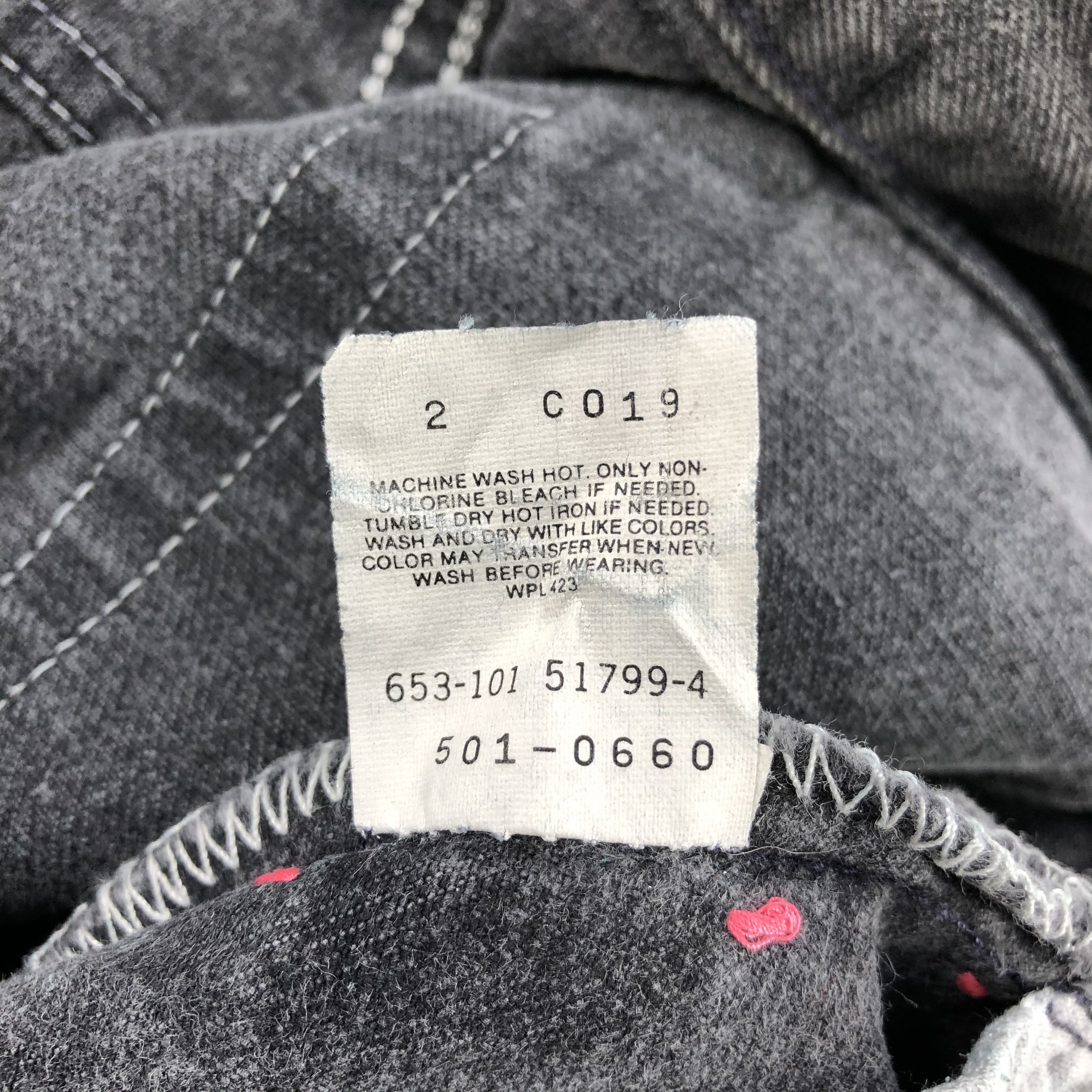 Levi's Vintage 90s Levis 501 Earth Tone Jeans-JM1584 Size US 30 / EU 46 - 12 Thumbnail