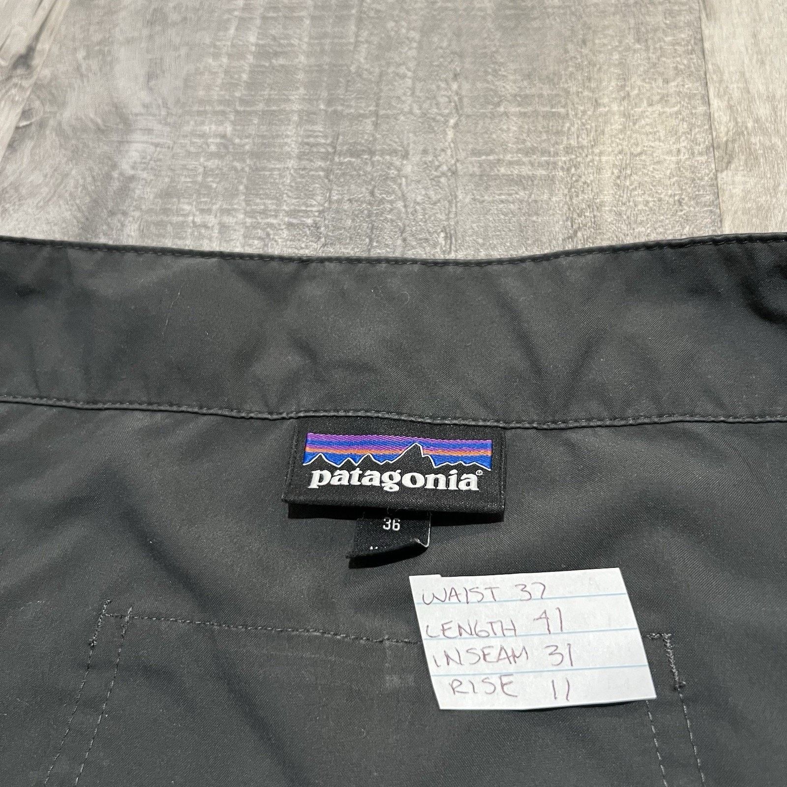 Patagonia Patagonia RPS Rock Pants Gray Nylon Outdoors Climbing 83071 Size US 36 / EU 52 - 6 Thumbnail