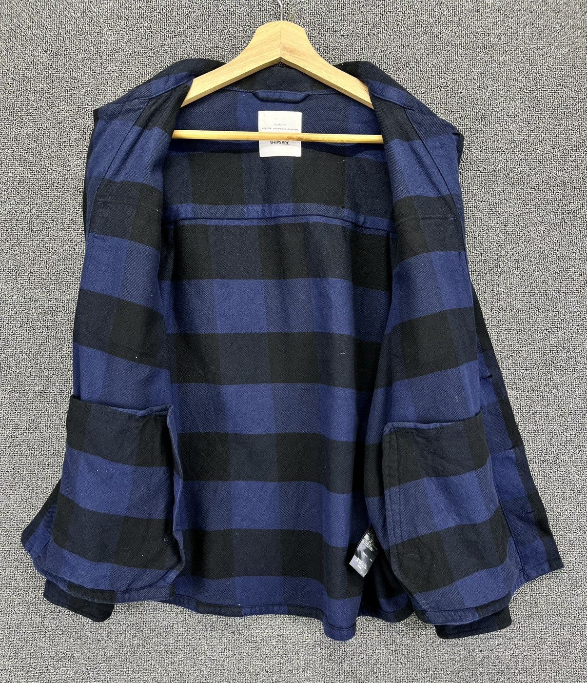 Flannel Vintage Ships Shadow Plaid Shirts Button Up Flannnel Size US M / EU 48-50 / 2 - 6 Thumbnail